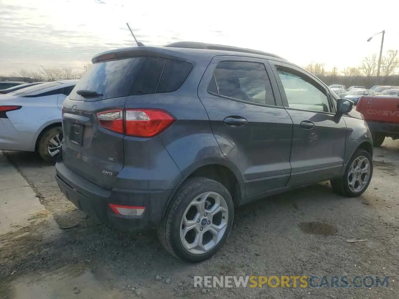 3 Photograph of a damaged car MAJ6S3GL3MC440018 FORD ECOSPORT 2021