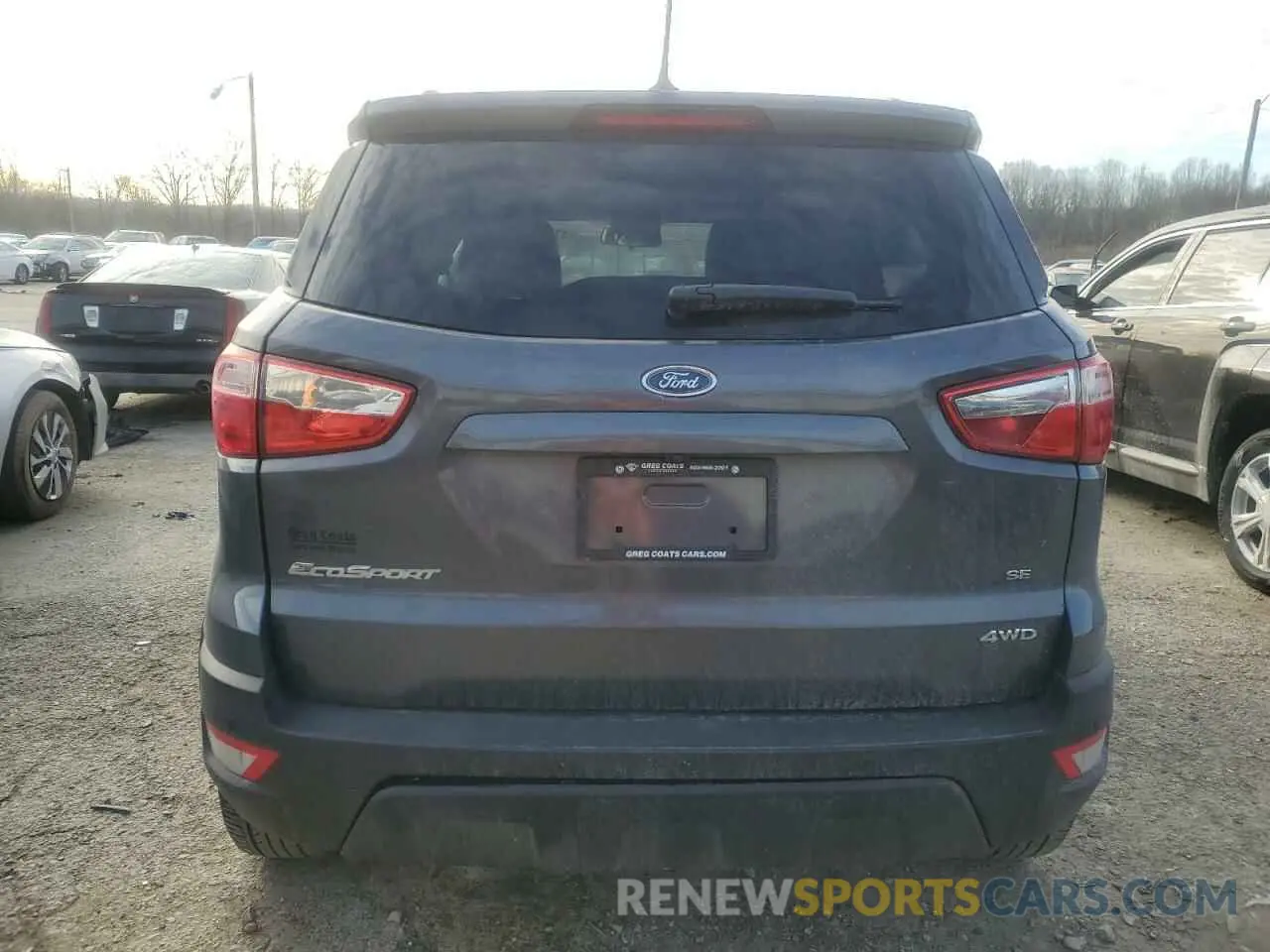 6 Photograph of a damaged car MAJ6S3GL3MC440018 FORD ECOSPORT 2021