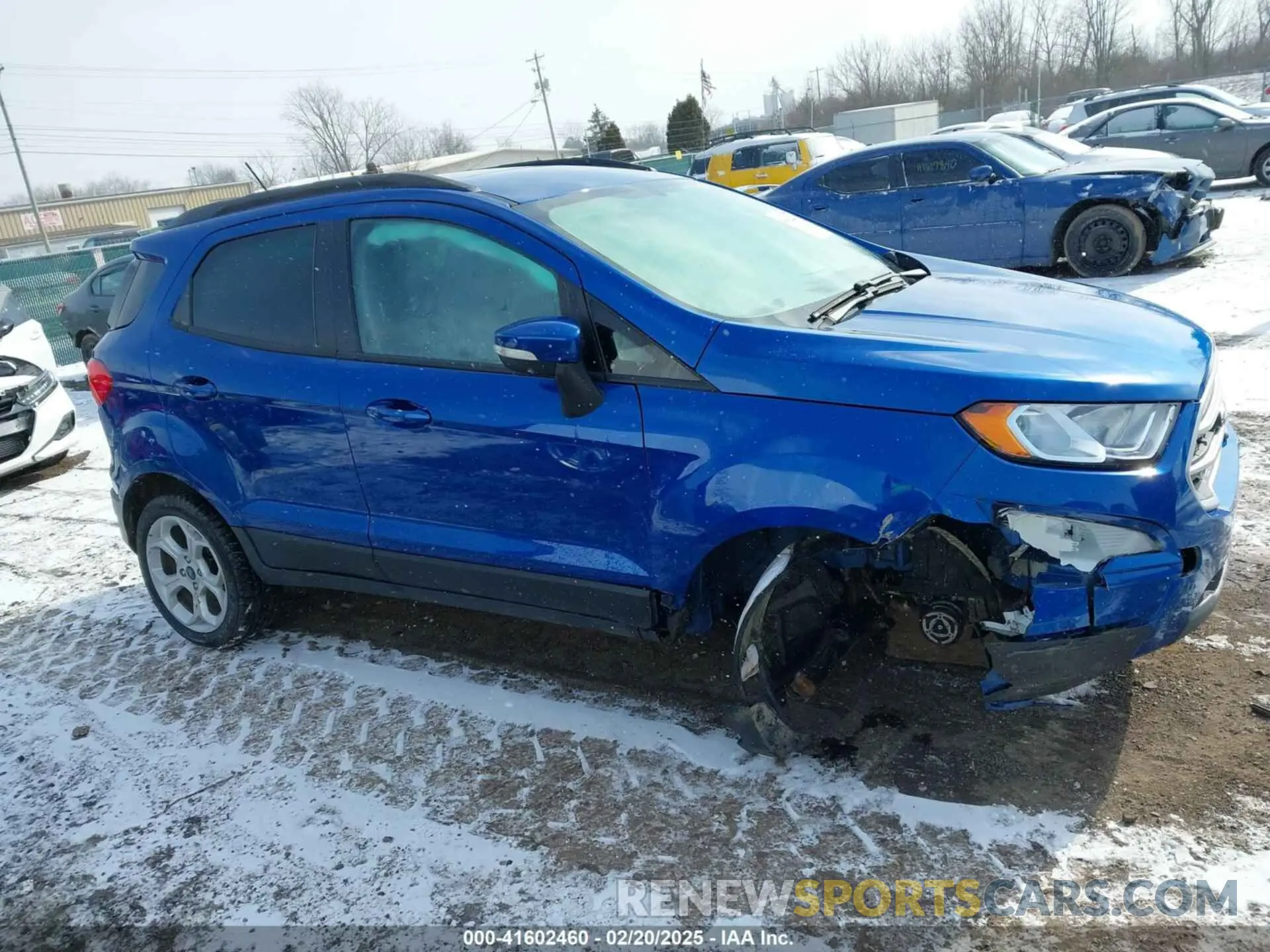 14 Photograph of a damaged car MAJ6S3GL3MC451147 FORD ECOSPORT 2021