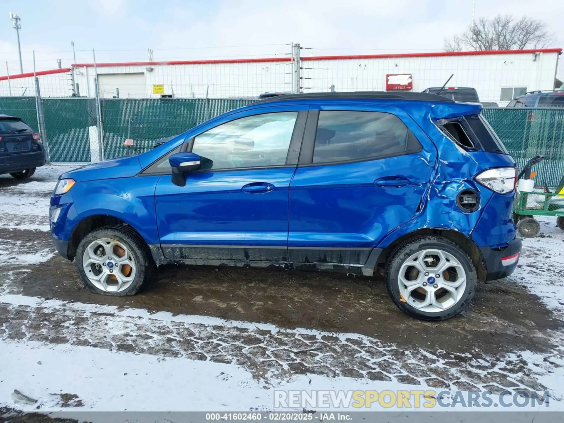 15 Photograph of a damaged car MAJ6S3GL3MC451147 FORD ECOSPORT 2021