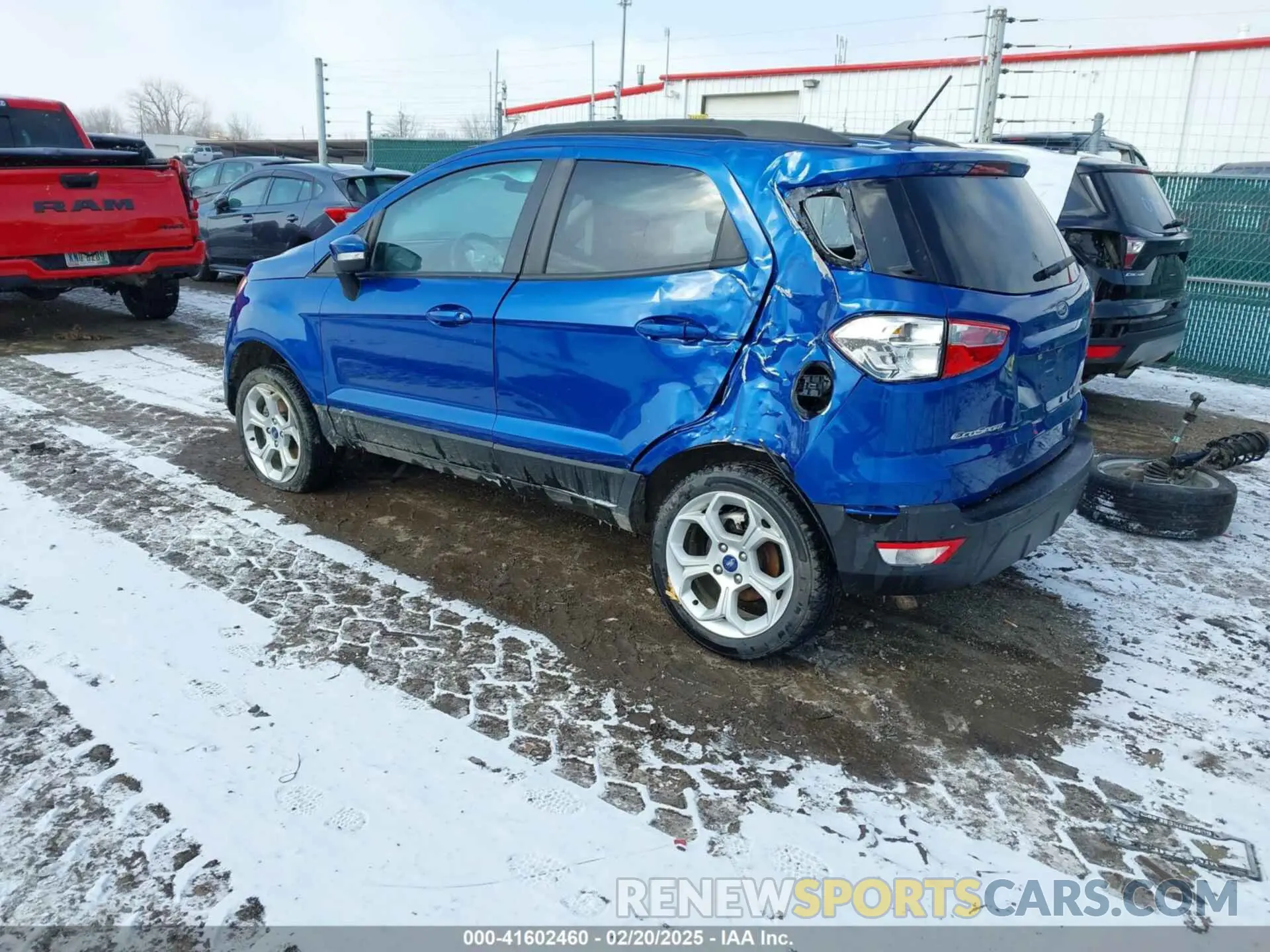 3 Photograph of a damaged car MAJ6S3GL3MC451147 FORD ECOSPORT 2021