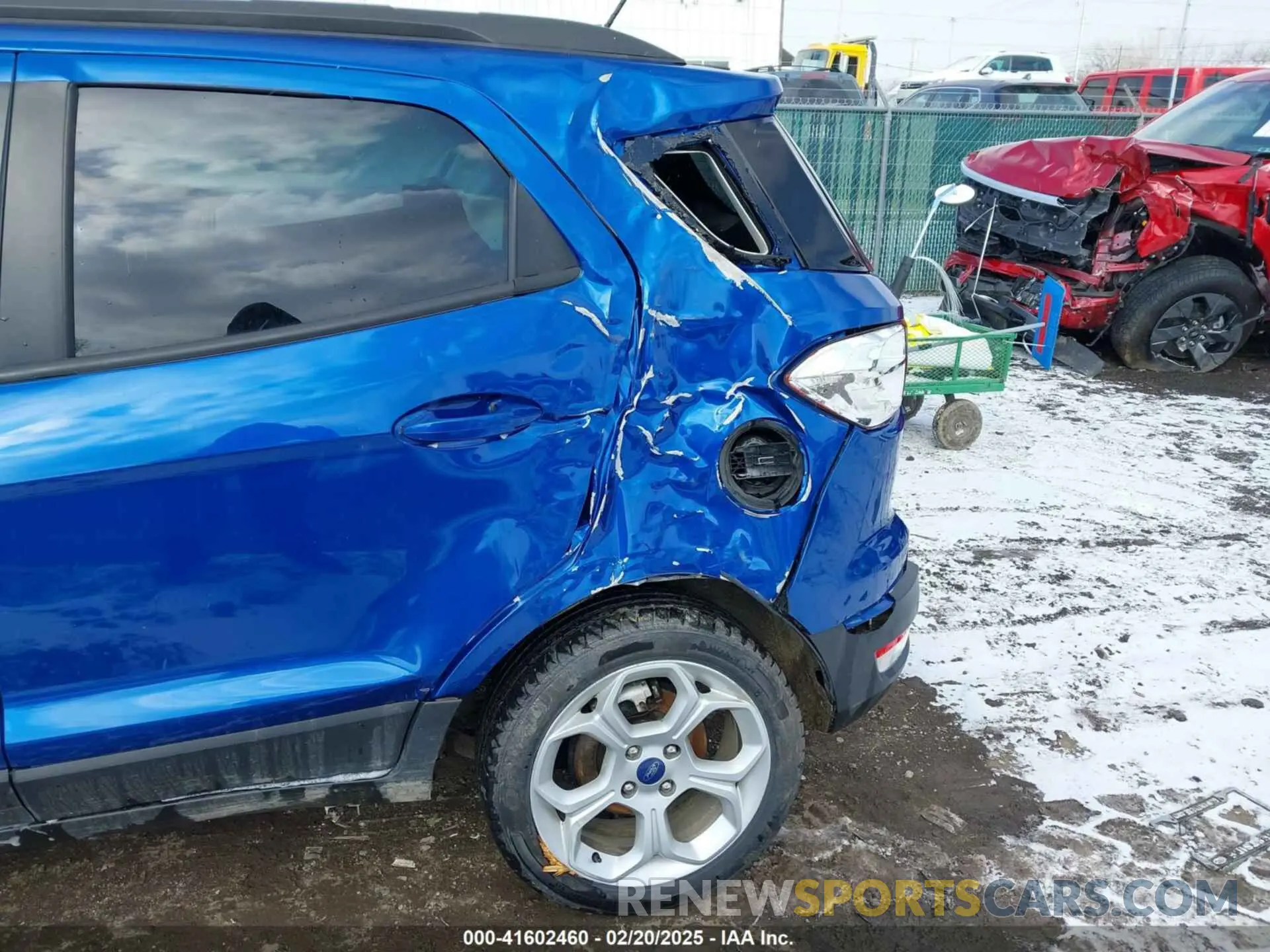6 Photograph of a damaged car MAJ6S3GL3MC451147 FORD ECOSPORT 2021