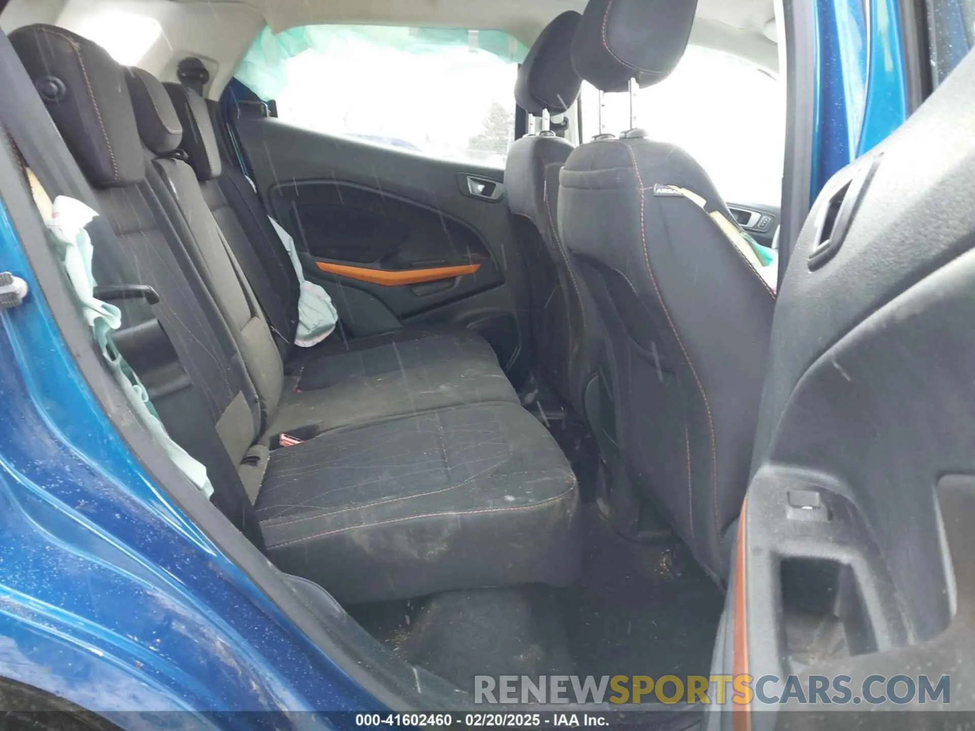 8 Photograph of a damaged car MAJ6S3GL3MC451147 FORD ECOSPORT 2021
