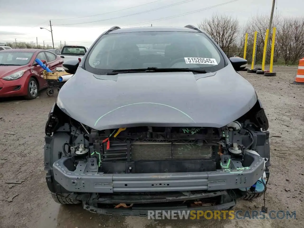 5 Photograph of a damaged car MAJ6S3GL4MC451206 FORD ECOSPORT 2021