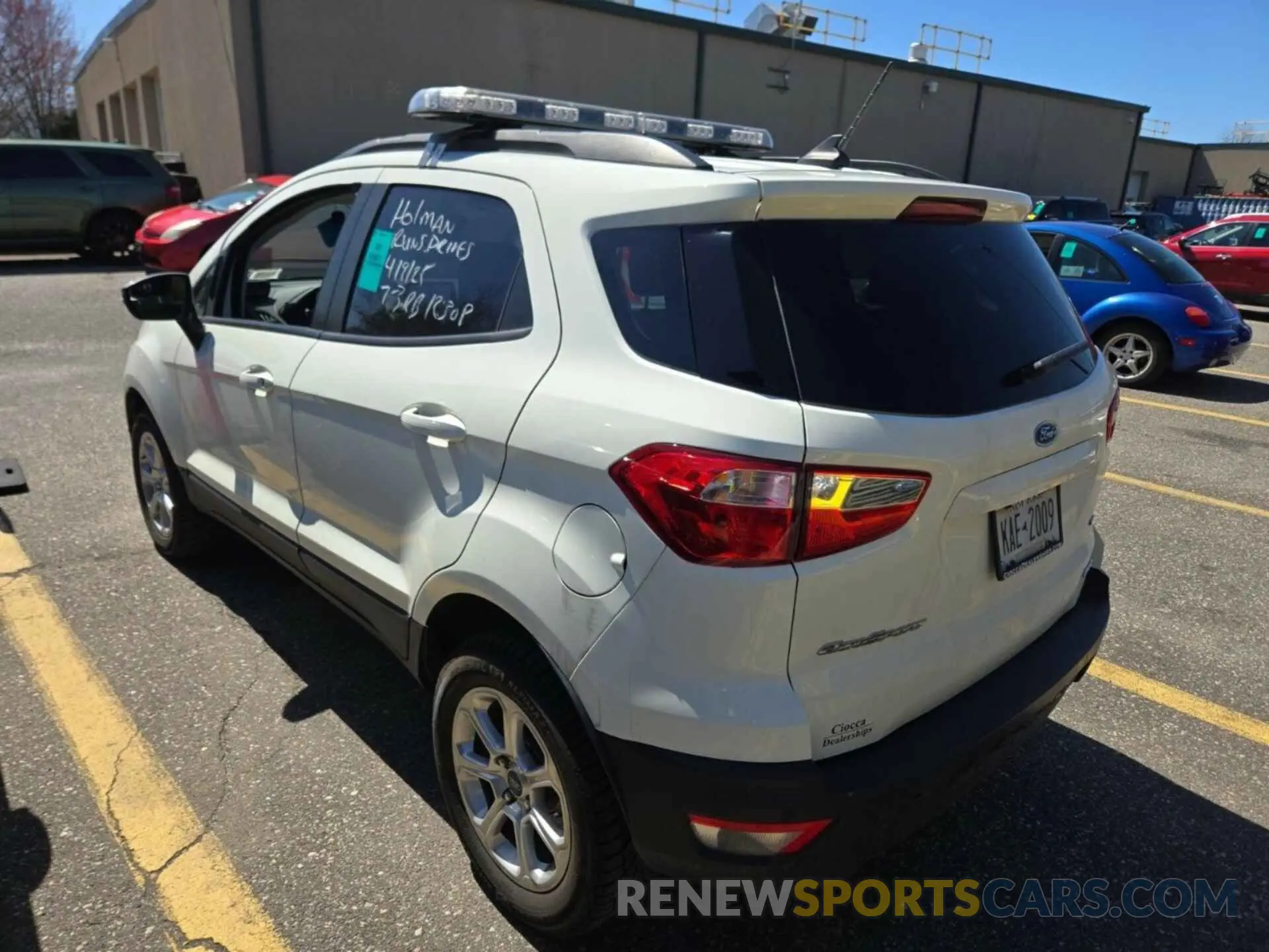32 Photograph of a damaged car MAJ6S3GL4MC452792 FORD ECOSPORT 2021