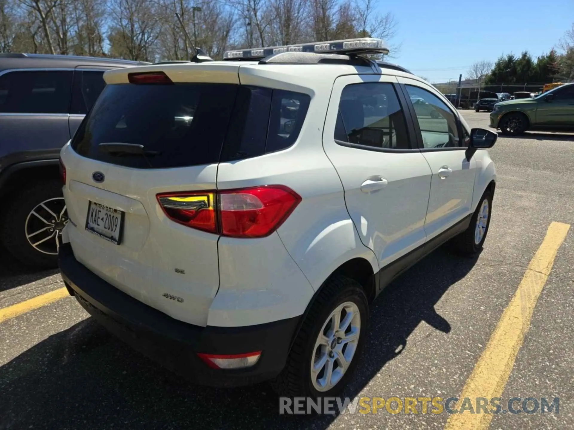 33 Photograph of a damaged car MAJ6S3GL4MC452792 FORD ECOSPORT 2021