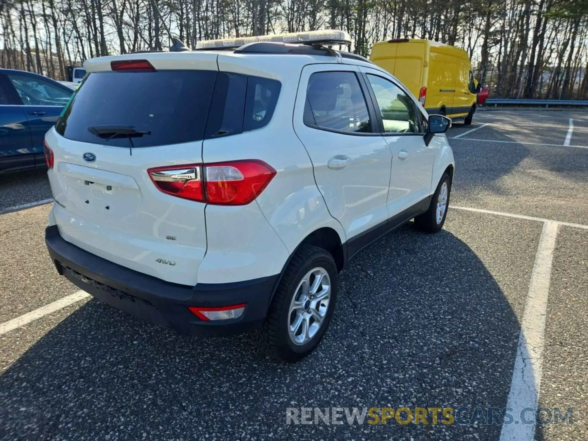 8 Photograph of a damaged car MAJ6S3GL4MC452792 FORD ECOSPORT 2021