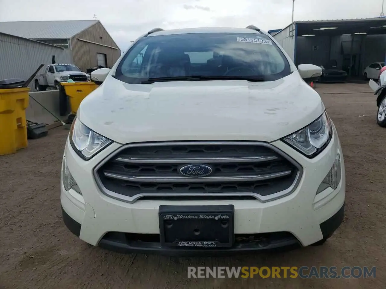 5 Photograph of a damaged car MAJ6S3GL5MC397902 FORD ECOSPORT 2021