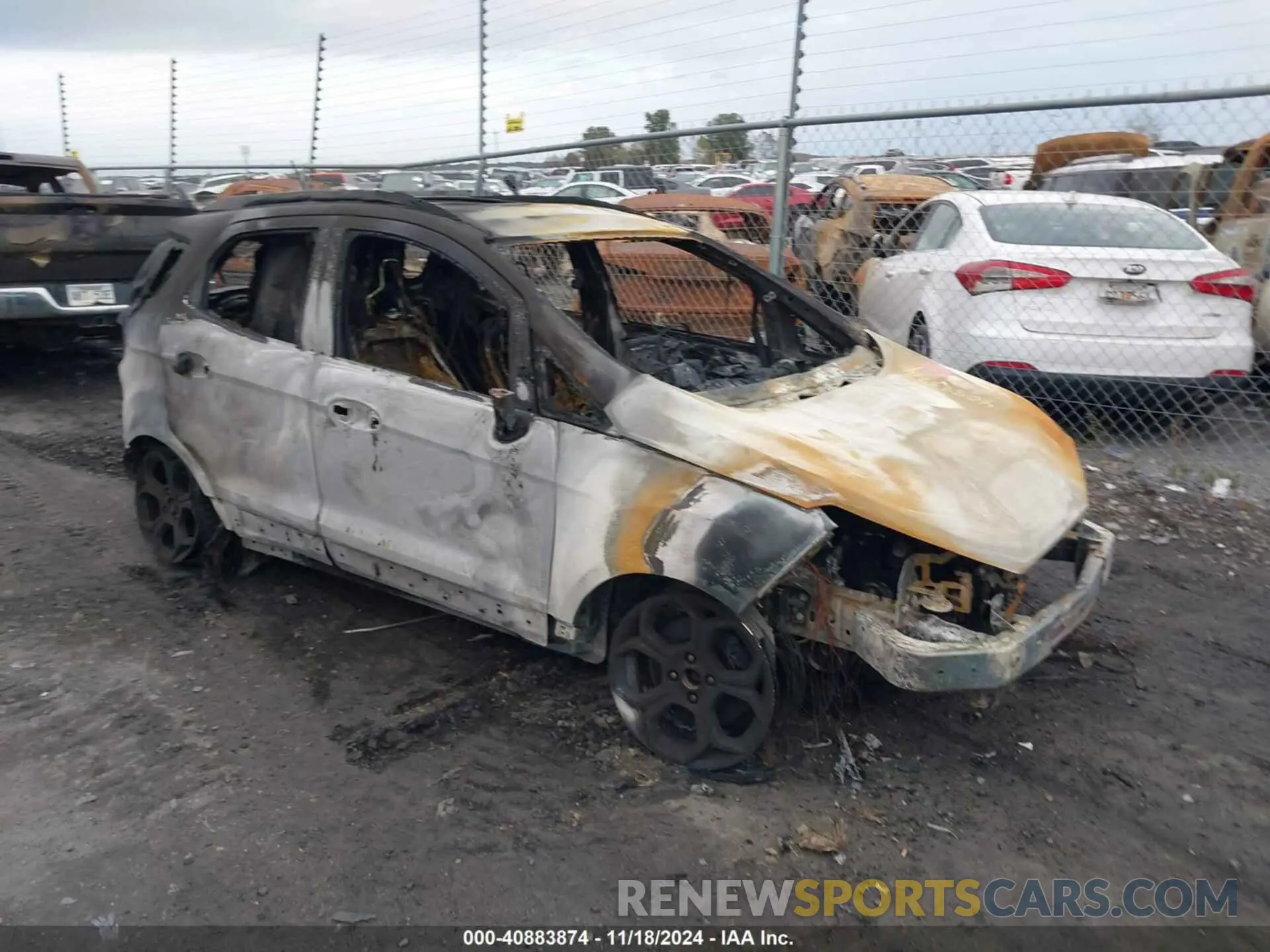 1 Photograph of a damaged car MAJ6S3GL5MC424760 FORD ECOSPORT 2021