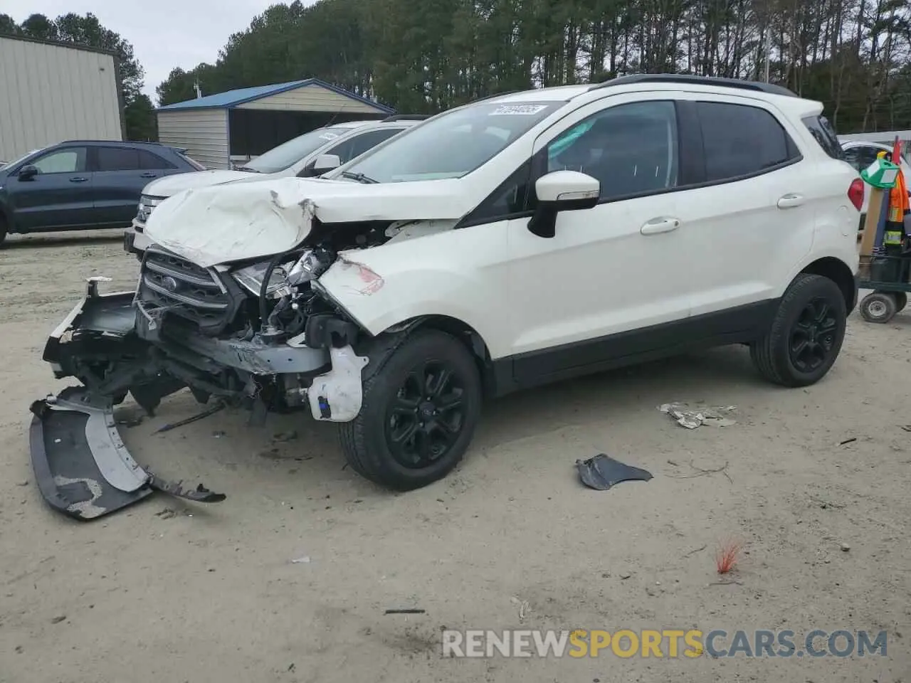 1 Photograph of a damaged car MAJ6S3GL5MC445835 FORD ECOSPORT 2021