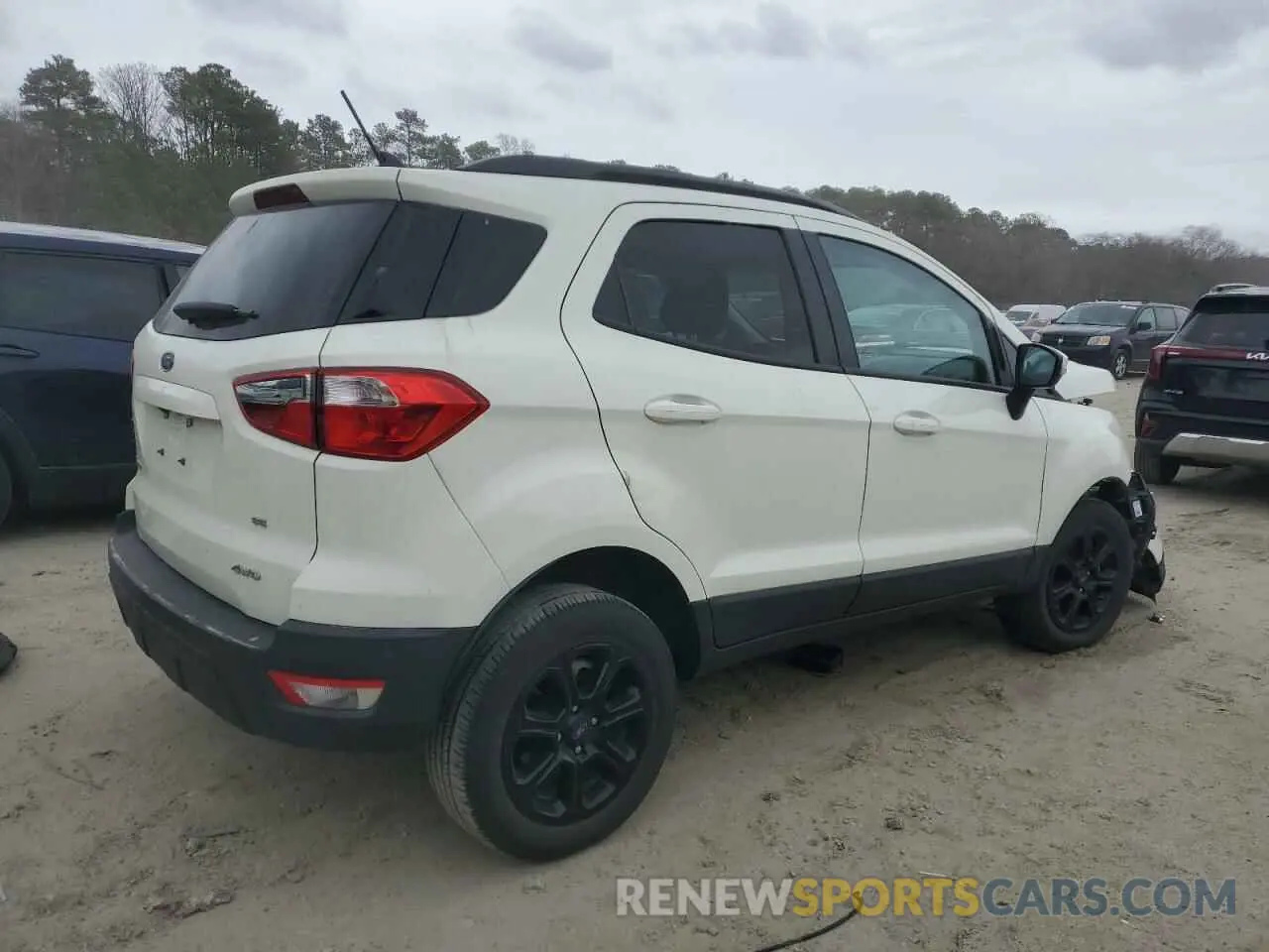 3 Photograph of a damaged car MAJ6S3GL5MC445835 FORD ECOSPORT 2021