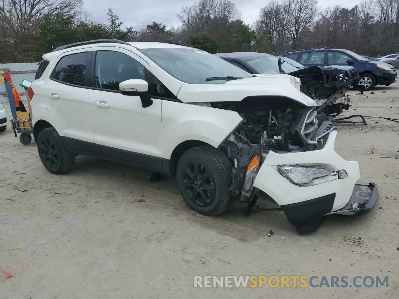 4 Photograph of a damaged car MAJ6S3GL5MC445835 FORD ECOSPORT 2021