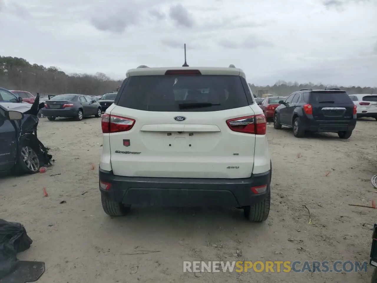 6 Photograph of a damaged car MAJ6S3GL5MC445835 FORD ECOSPORT 2021