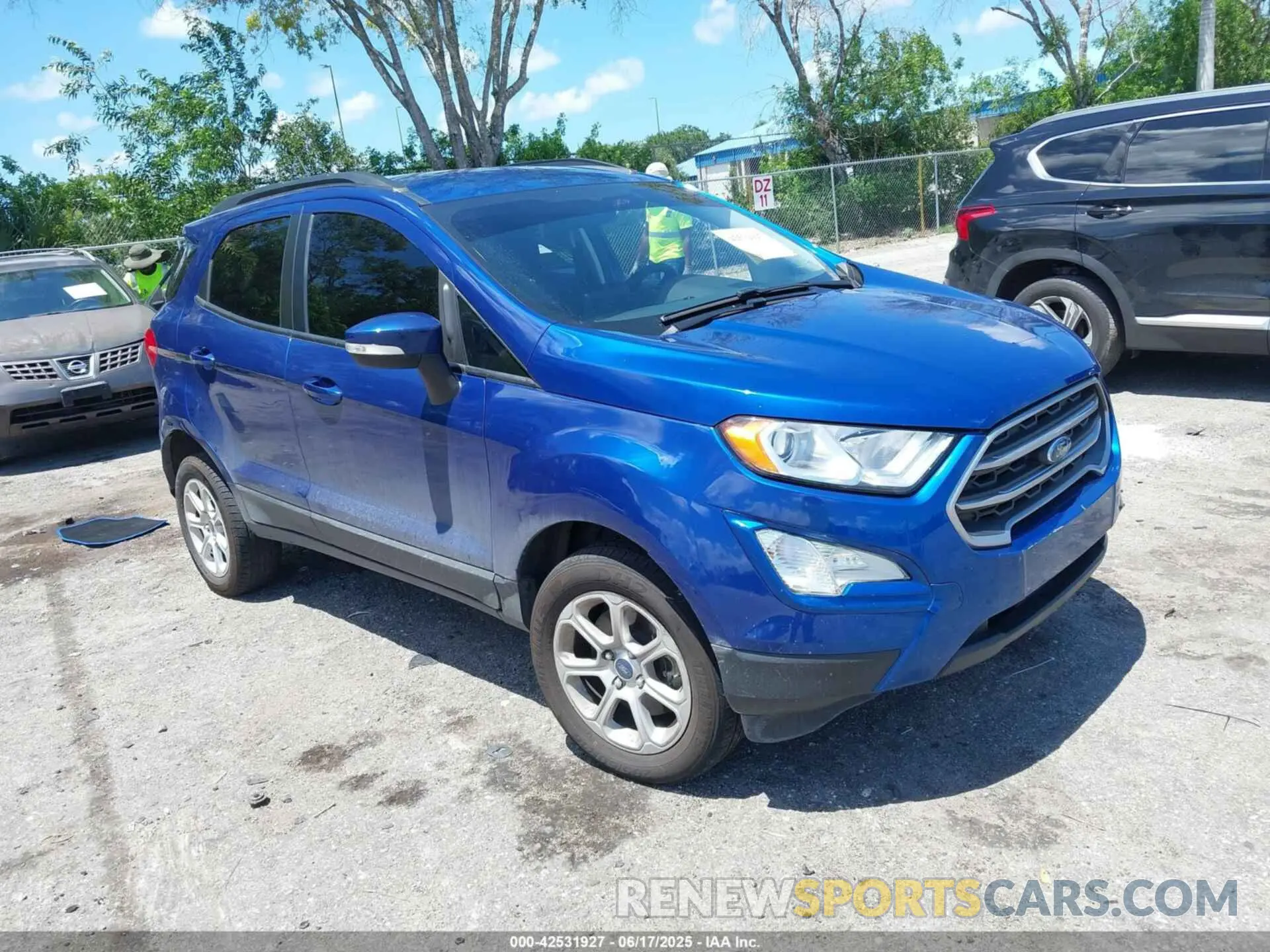1 Photograph of a damaged car MAJ6S3GL5MC451215 FORD ECOSPORT 2021