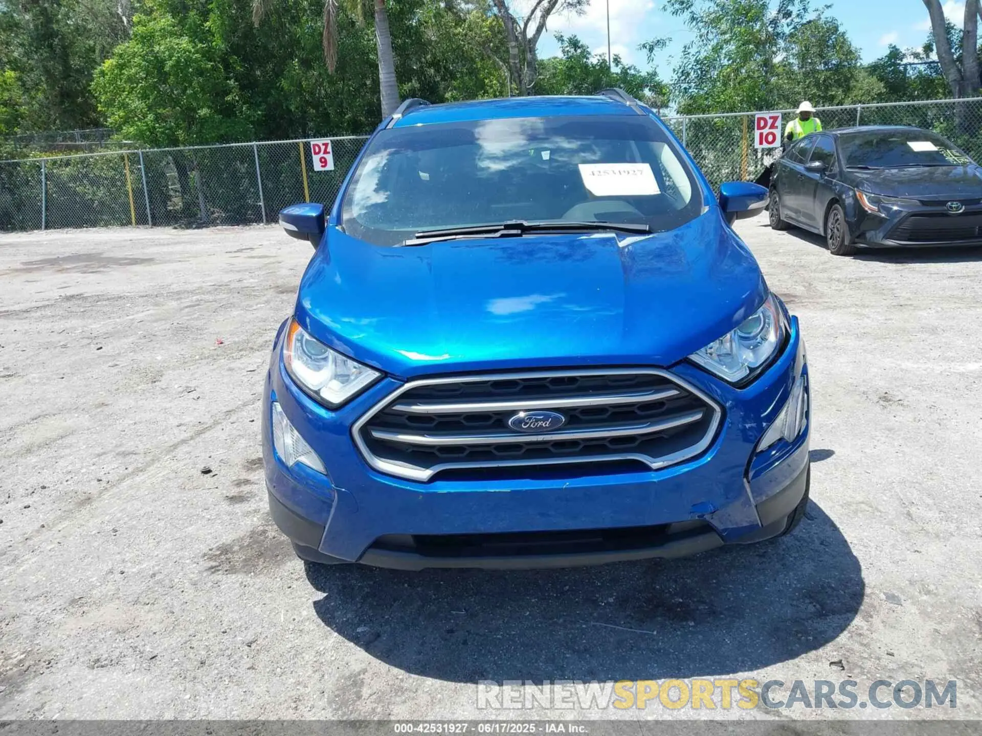 12 Photograph of a damaged car MAJ6S3GL5MC451215 FORD ECOSPORT 2021