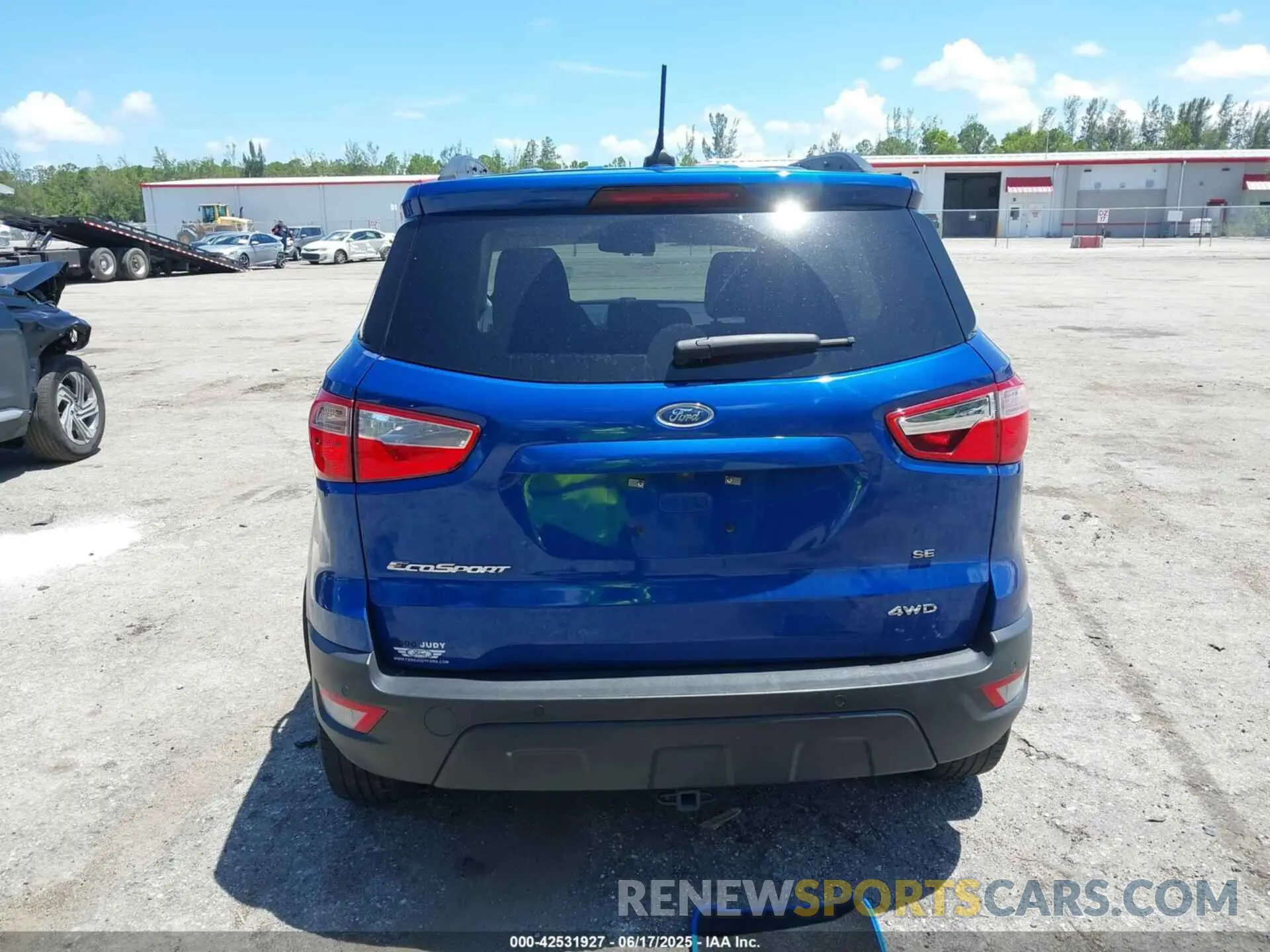 16 Photograph of a damaged car MAJ6S3GL5MC451215 FORD ECOSPORT 2021