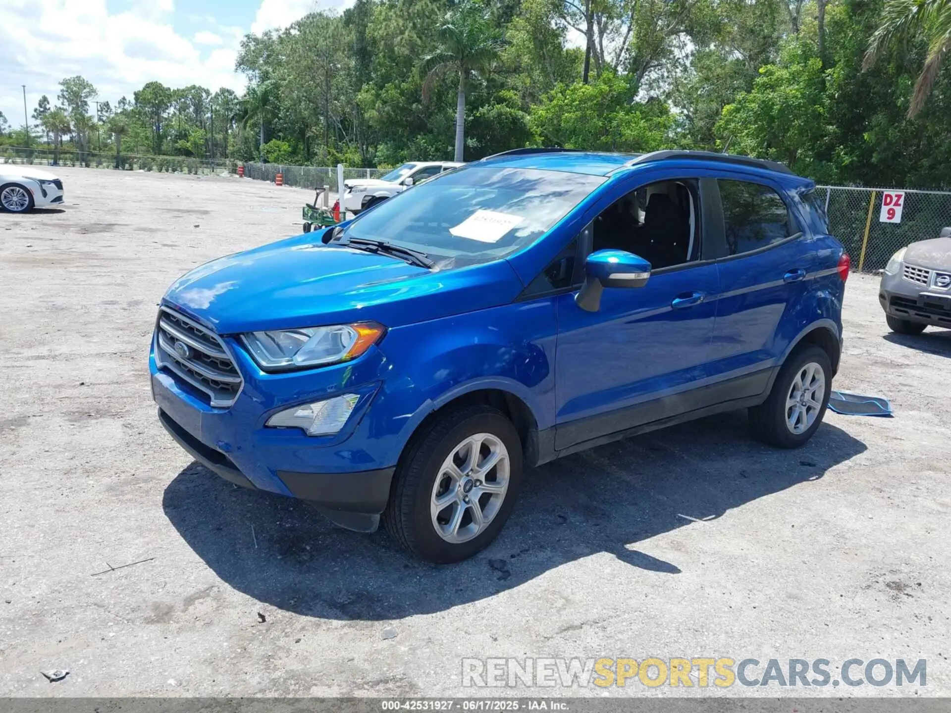 2 Photograph of a damaged car MAJ6S3GL5MC451215 FORD ECOSPORT 2021