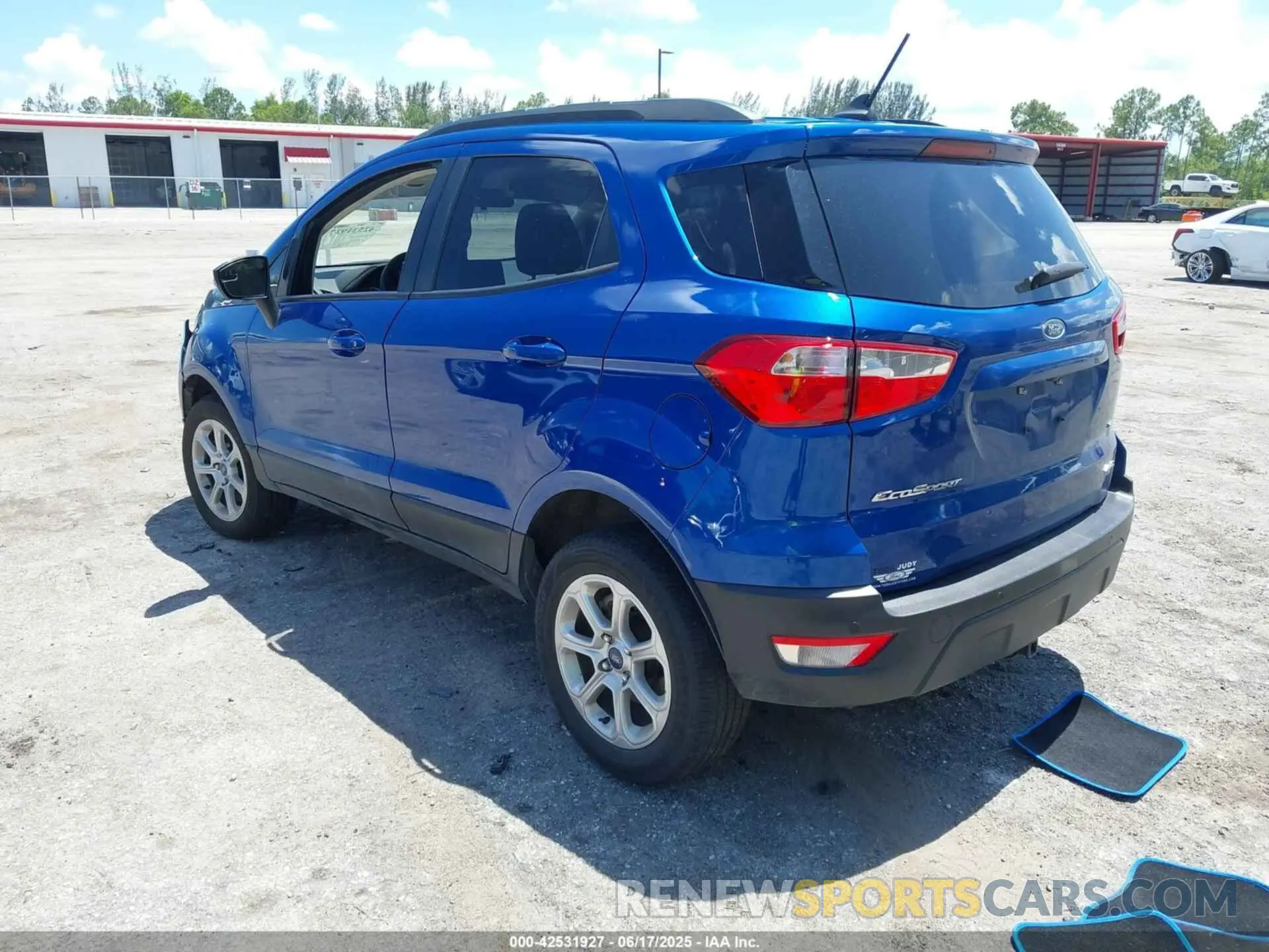 3 Photograph of a damaged car MAJ6S3GL5MC451215 FORD ECOSPORT 2021