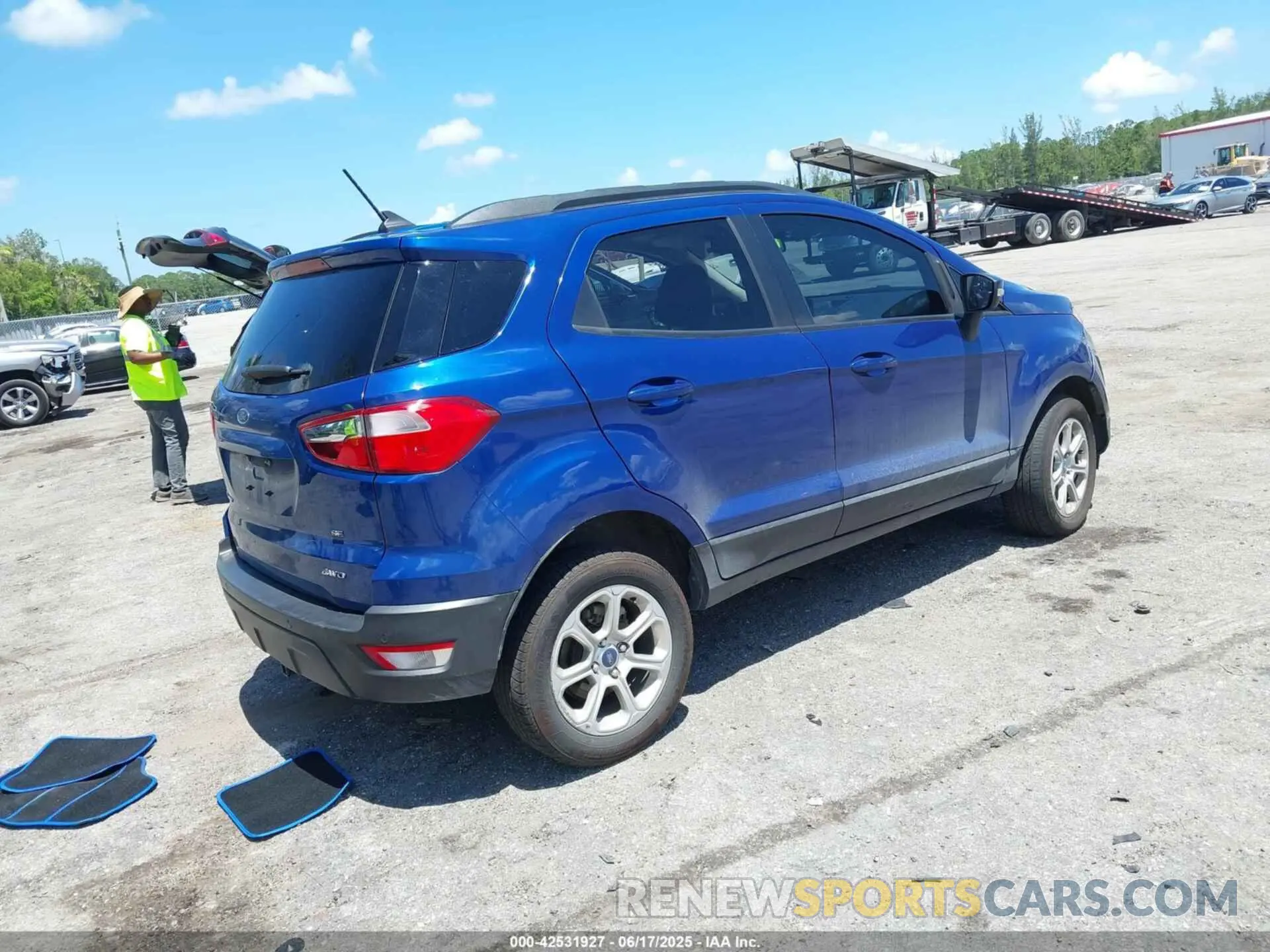 4 Photograph of a damaged car MAJ6S3GL5MC451215 FORD ECOSPORT 2021