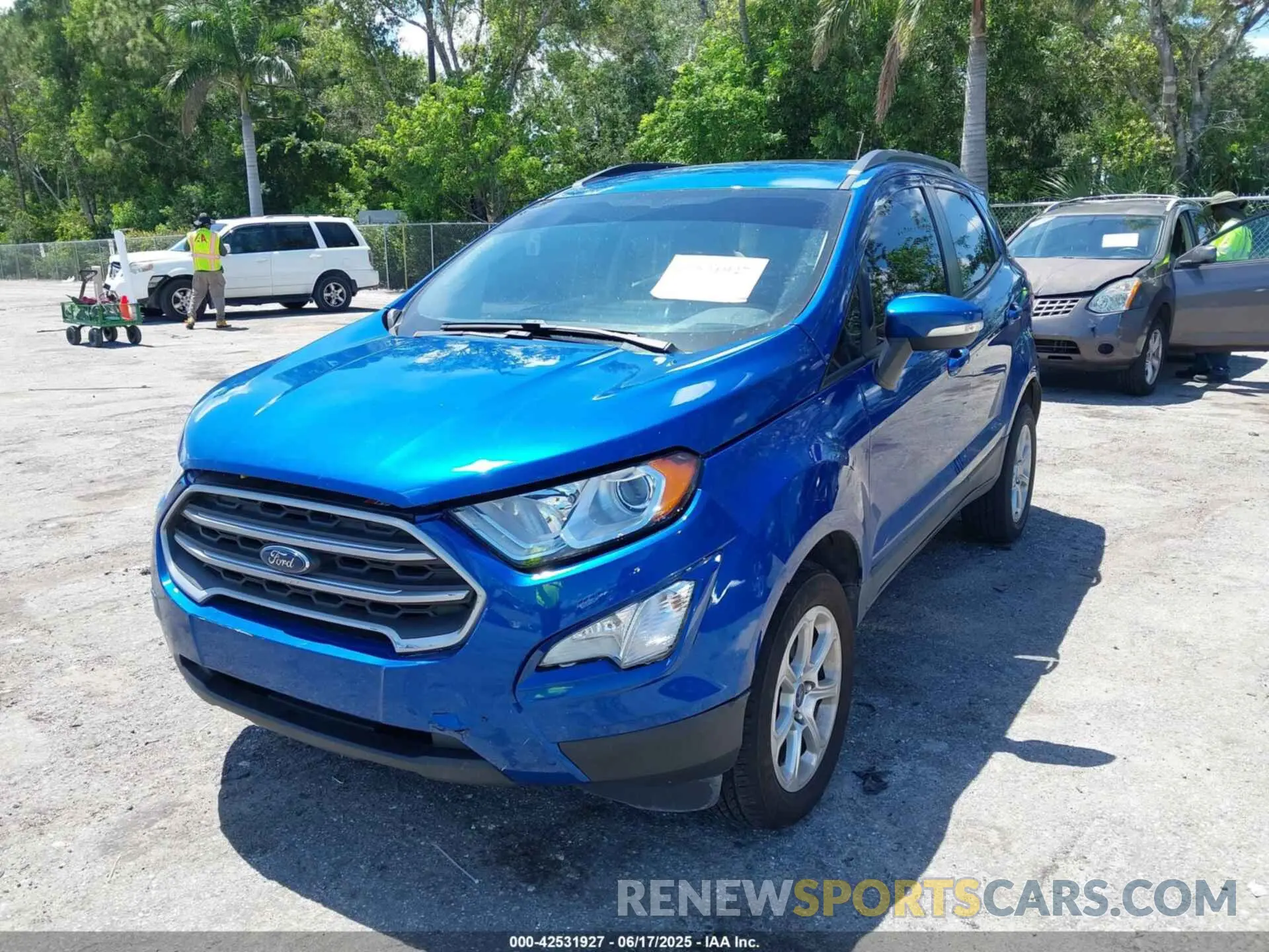 6 Photograph of a damaged car MAJ6S3GL5MC451215 FORD ECOSPORT 2021
