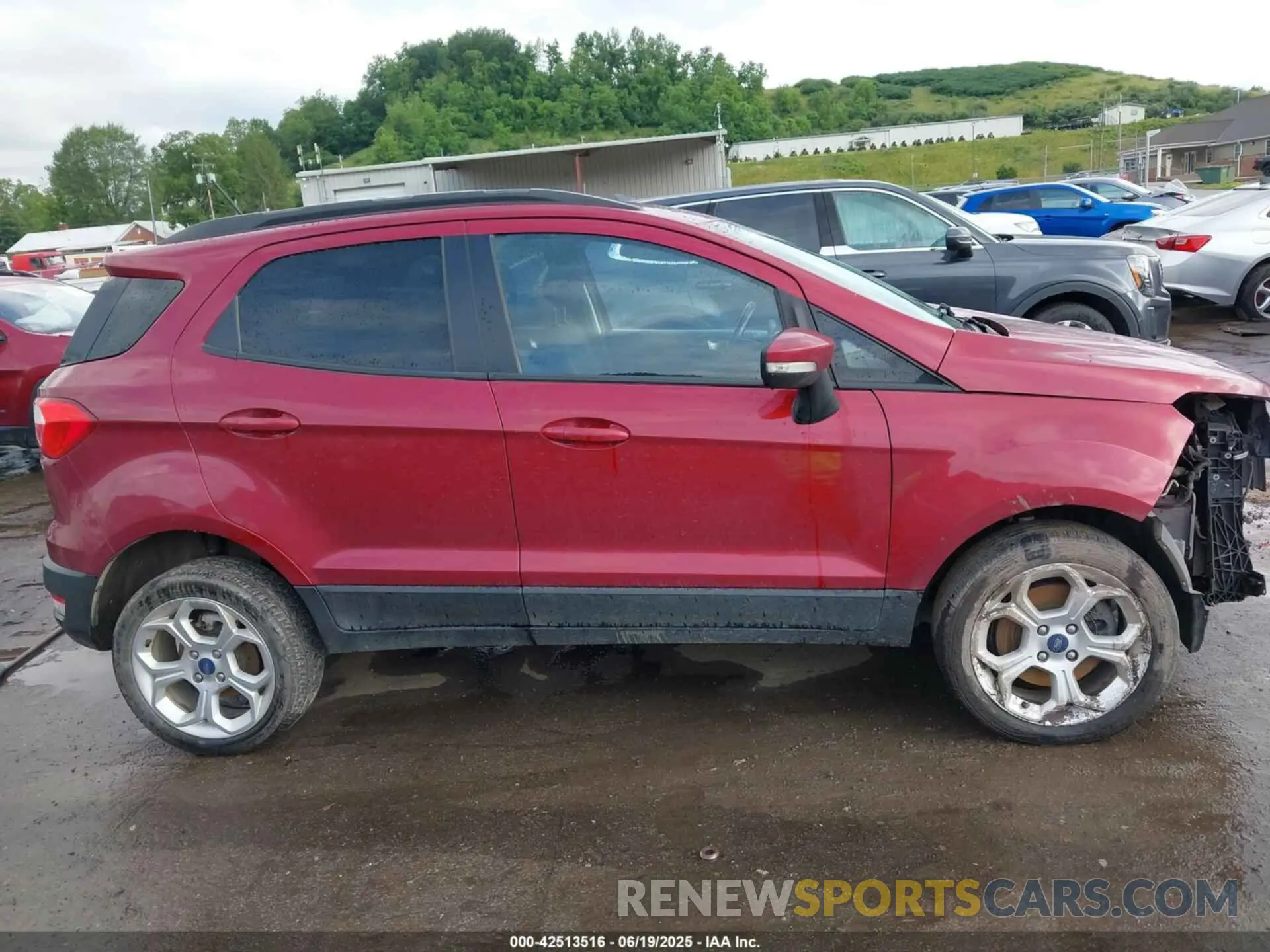 14 Photograph of a damaged car MAJ6S3GL6MC403500 FORD ECOSPORT 2021