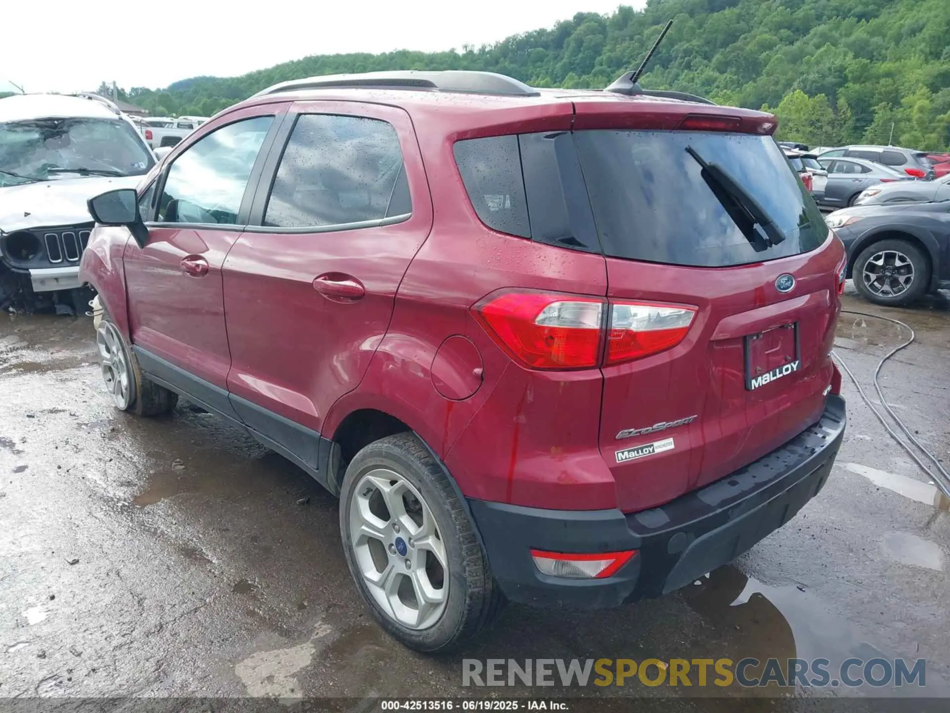 3 Photograph of a damaged car MAJ6S3GL6MC403500 FORD ECOSPORT 2021