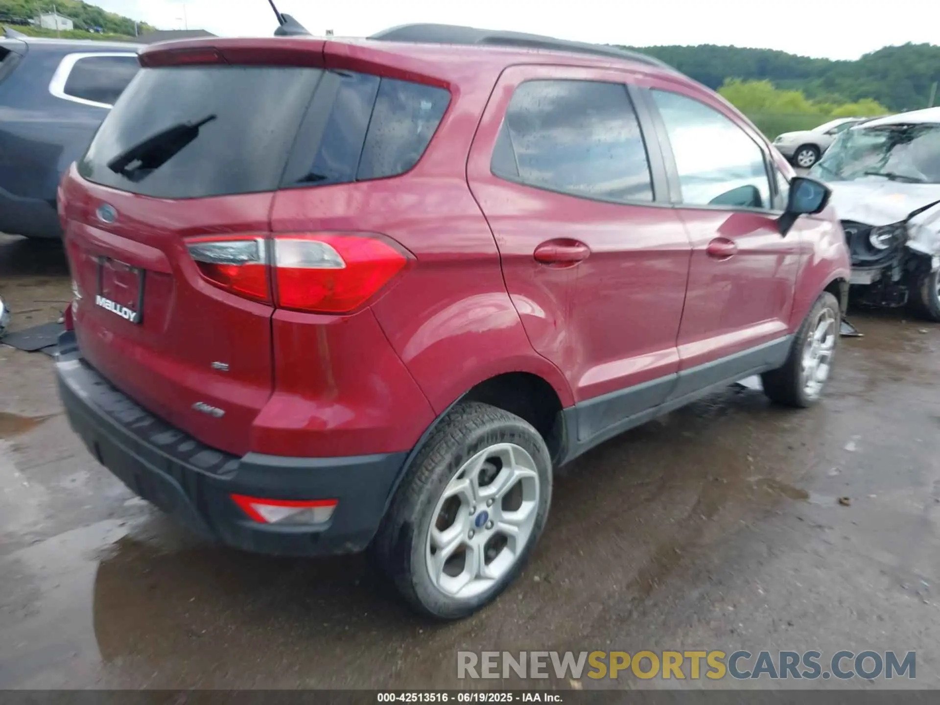 4 Photograph of a damaged car MAJ6S3GL6MC403500 FORD ECOSPORT 2021