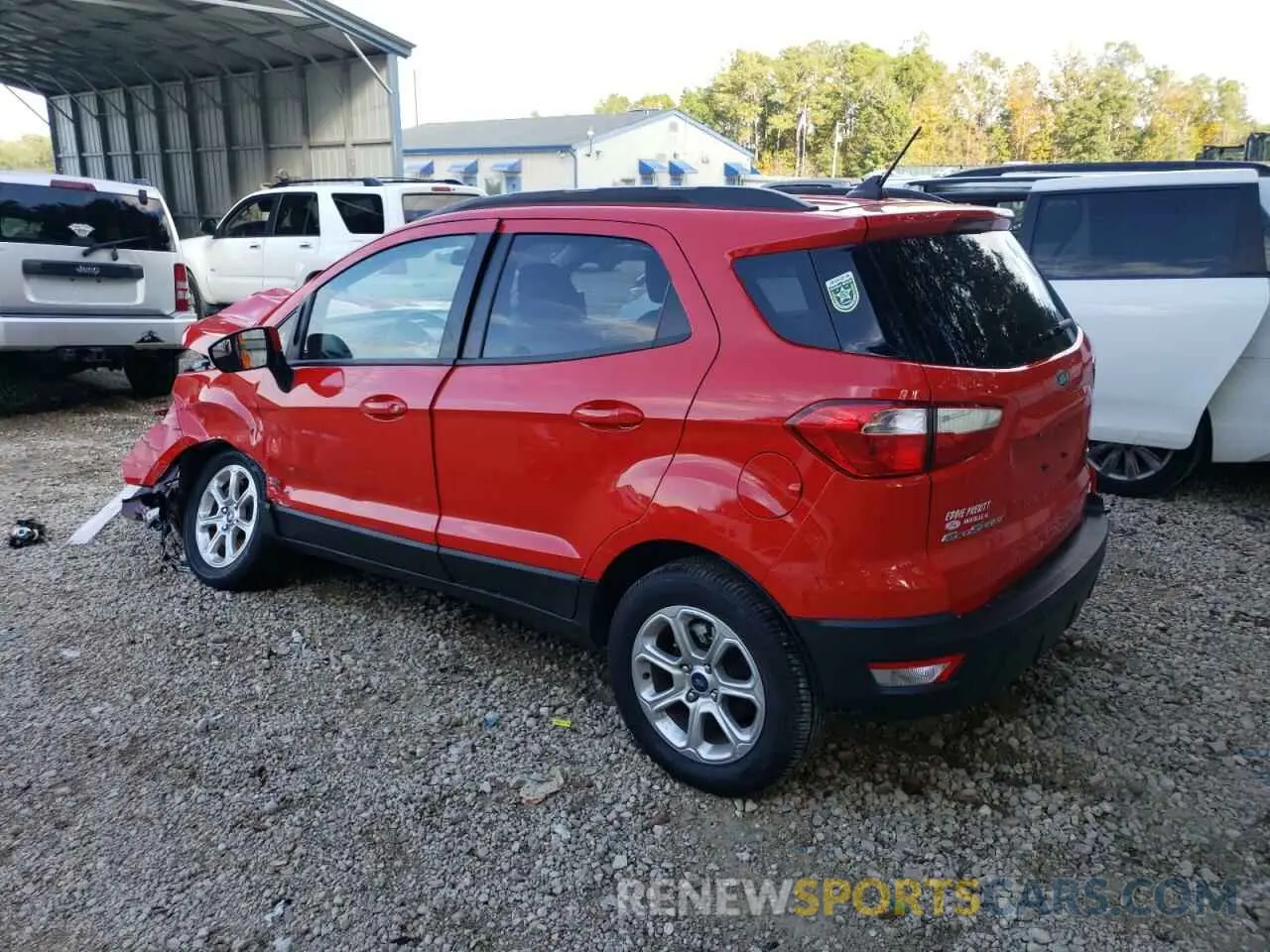 2 Photograph of a damaged car MAJ6S3GL6MC407014 FORD ECOSPORT 2021
