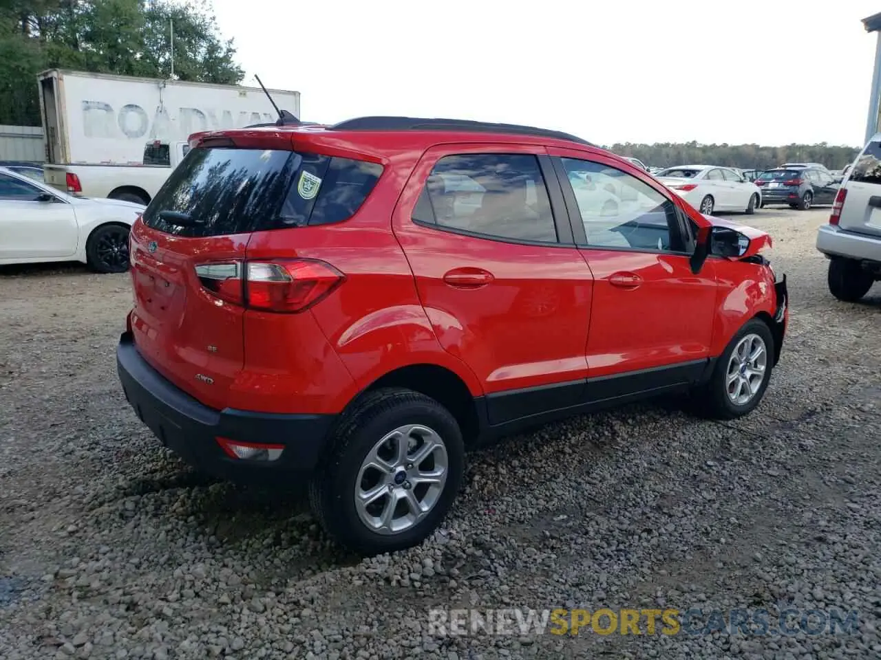 3 Photograph of a damaged car MAJ6S3GL6MC407014 FORD ECOSPORT 2021