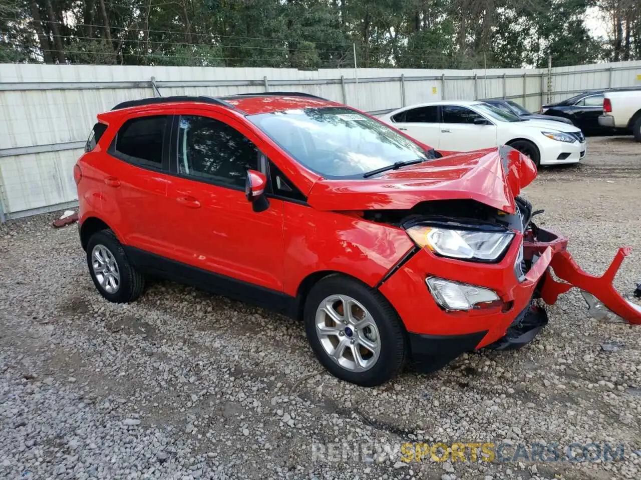 4 Photograph of a damaged car MAJ6S3GL6MC407014 FORD ECOSPORT 2021