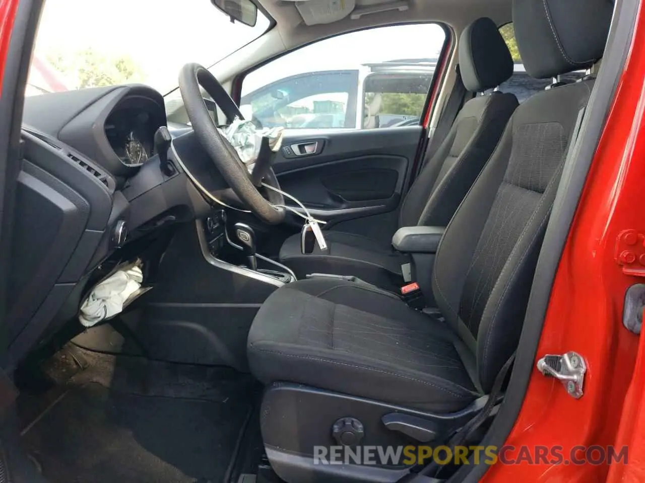 7 Photograph of a damaged car MAJ6S3GL6MC407014 FORD ECOSPORT 2021