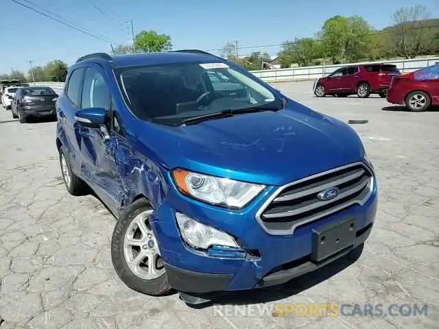 12 Photograph of a damaged car MAJ6S3GL6MC409572 FORD ECOSPORT 2021