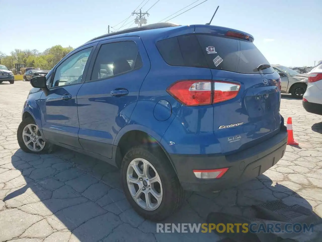 2 Photograph of a damaged car MAJ6S3GL6MC409572 FORD ECOSPORT 2021