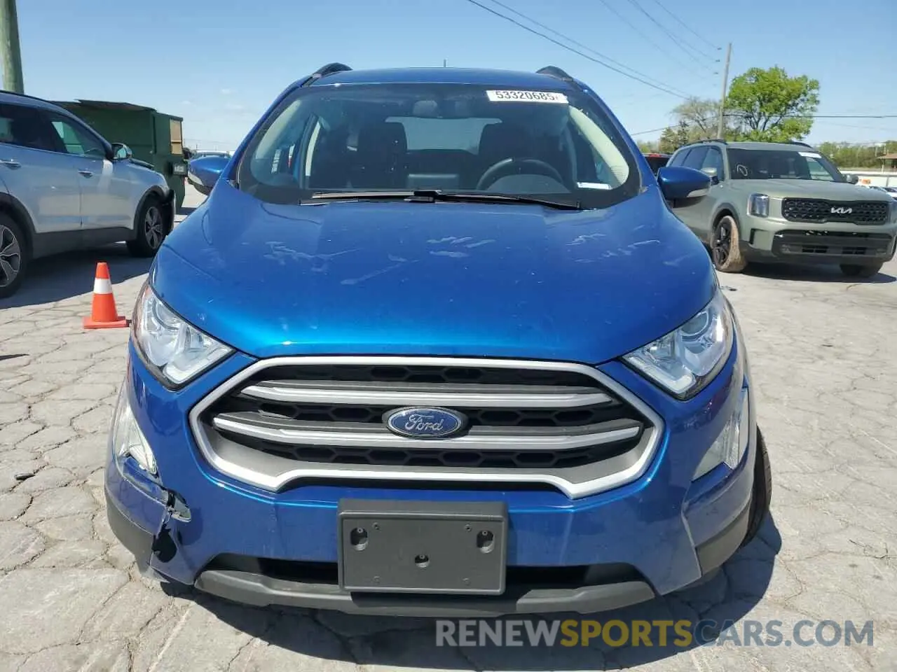 5 Photograph of a damaged car MAJ6S3GL6MC409572 FORD ECOSPORT 2021