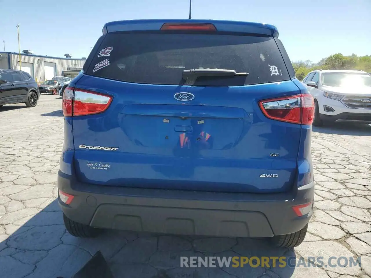 6 Photograph of a damaged car MAJ6S3GL6MC409572 FORD ECOSPORT 2021