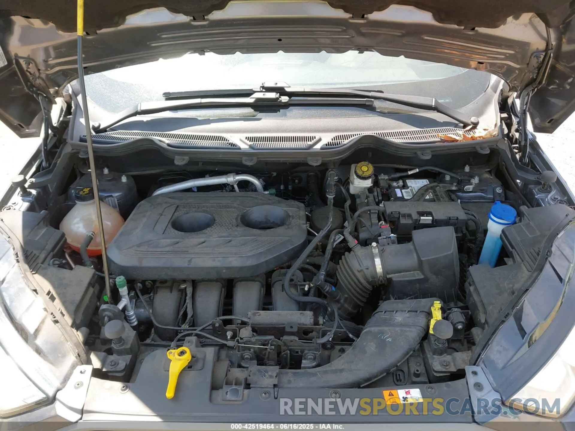 10 Photograph of a damaged car MAJ6S3GL6MC454589 FORD ECOSPORT 2021