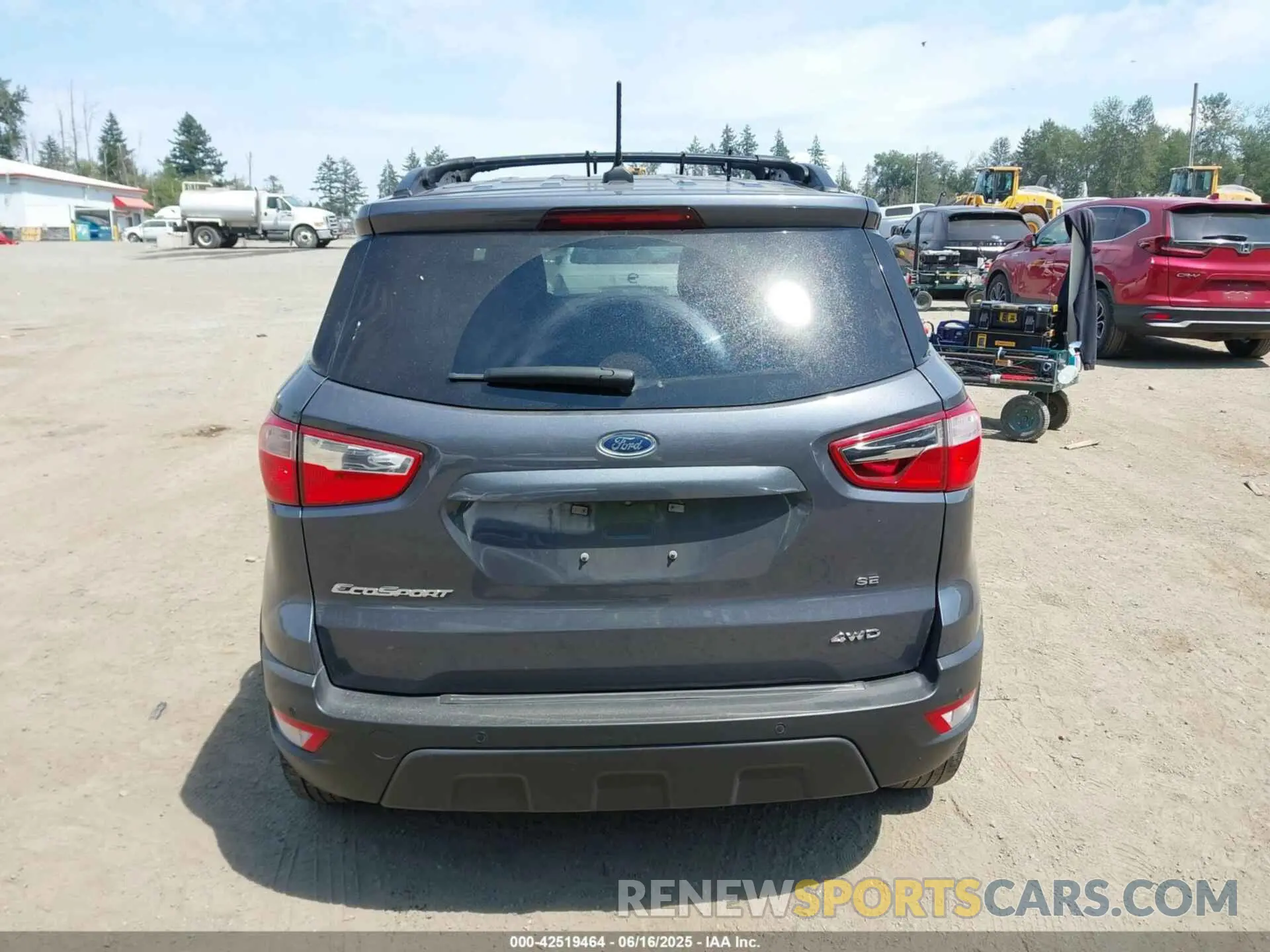 16 Photograph of a damaged car MAJ6S3GL6MC454589 FORD ECOSPORT 2021