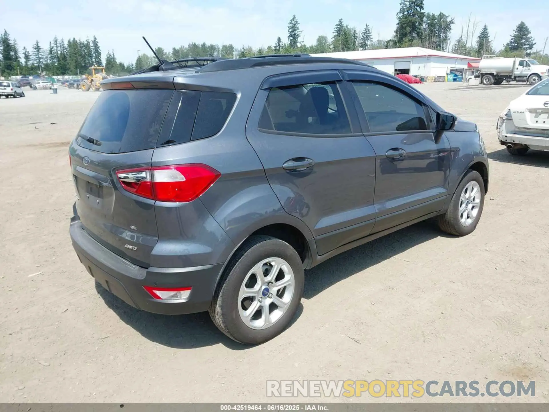 4 Photograph of a damaged car MAJ6S3GL6MC454589 FORD ECOSPORT 2021