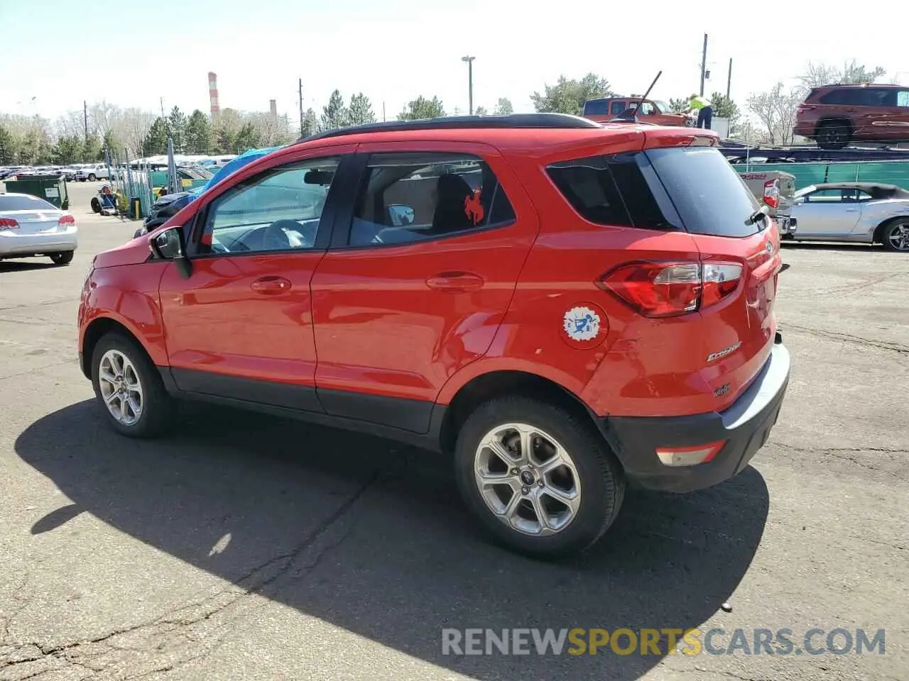 2 Photograph of a damaged car MAJ6S3GL7MC405353 FORD ECOSPORT 2021