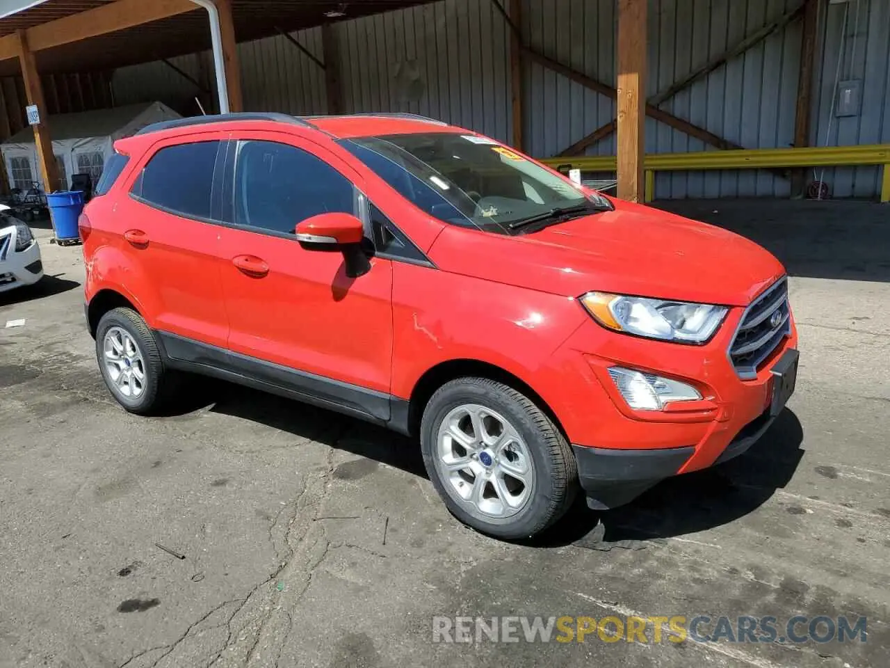 4 Photograph of a damaged car MAJ6S3GL7MC405353 FORD ECOSPORT 2021