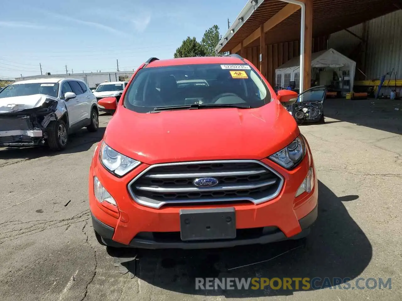 5 Photograph of a damaged car MAJ6S3GL7MC405353 FORD ECOSPORT 2021
