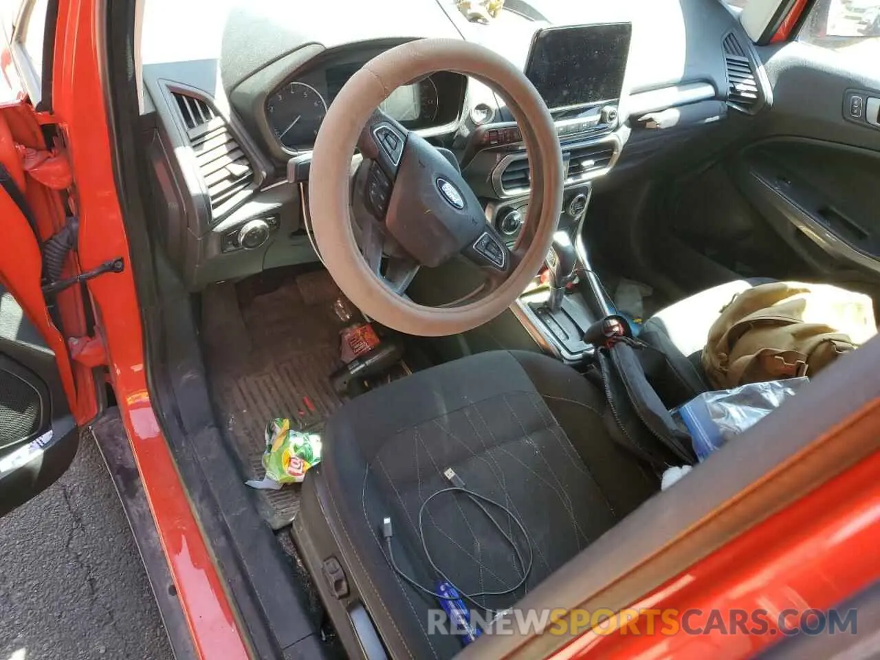 8 Photograph of a damaged car MAJ6S3GL7MC405353 FORD ECOSPORT 2021