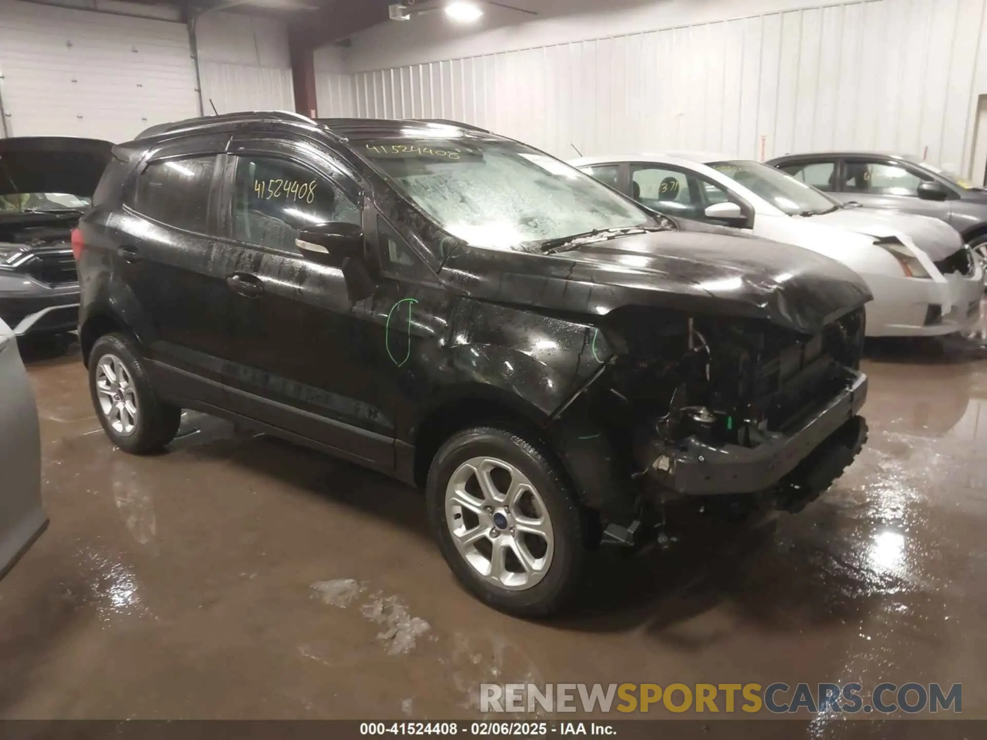 1 Photograph of a damaged car MAJ6S3GL7MC413145 FORD ECOSPORT 2021