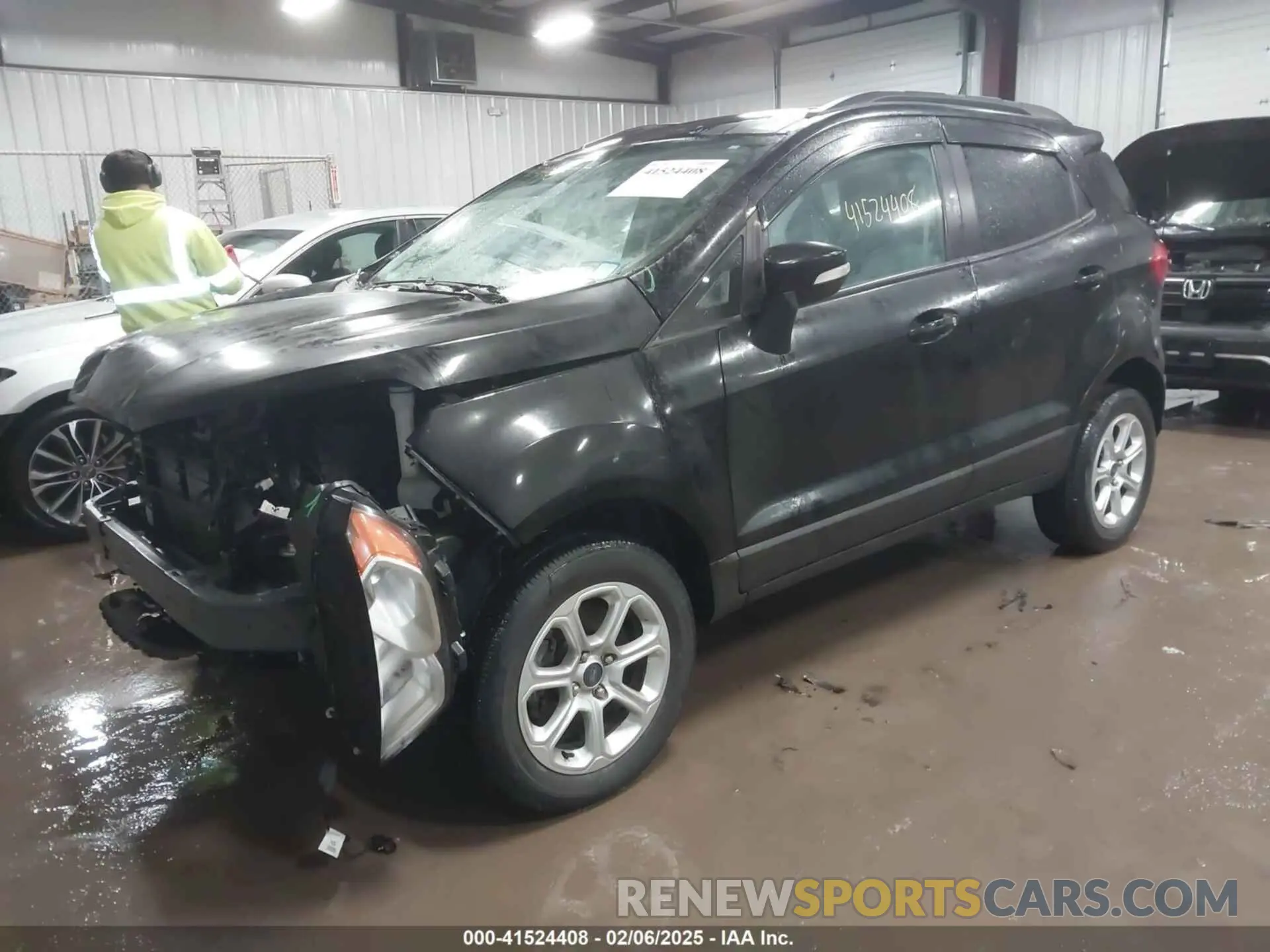 2 Photograph of a damaged car MAJ6S3GL7MC413145 FORD ECOSPORT 2021