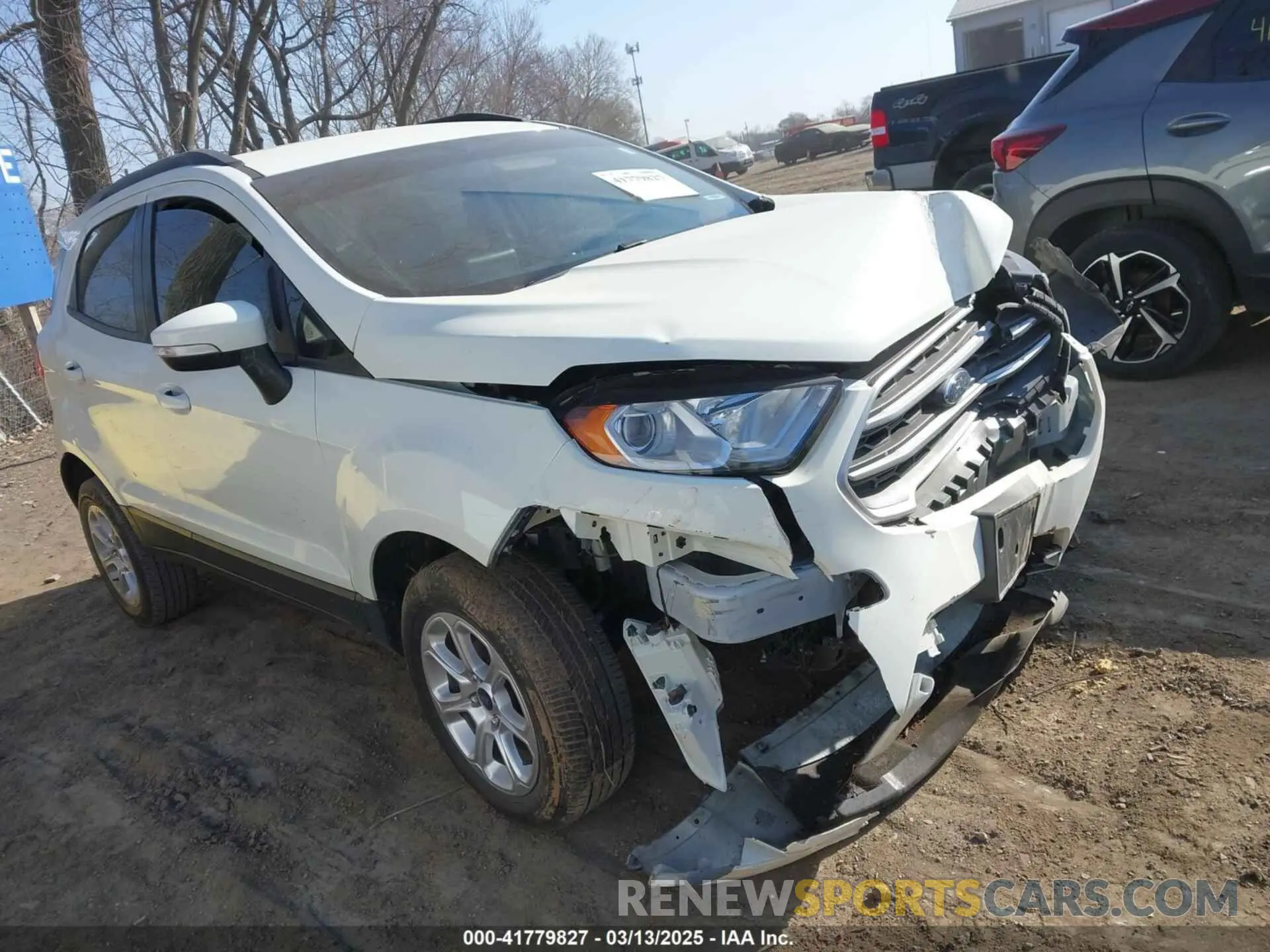 1 Photograph of a damaged car MAJ6S3GL8MC396971 FORD ECOSPORT 2021