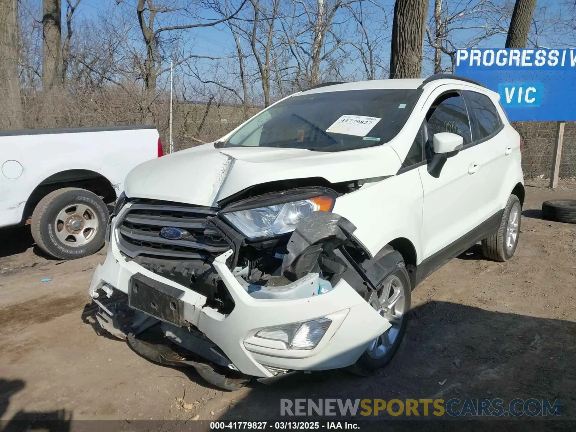 6 Photograph of a damaged car MAJ6S3GL8MC396971 FORD ECOSPORT 2021