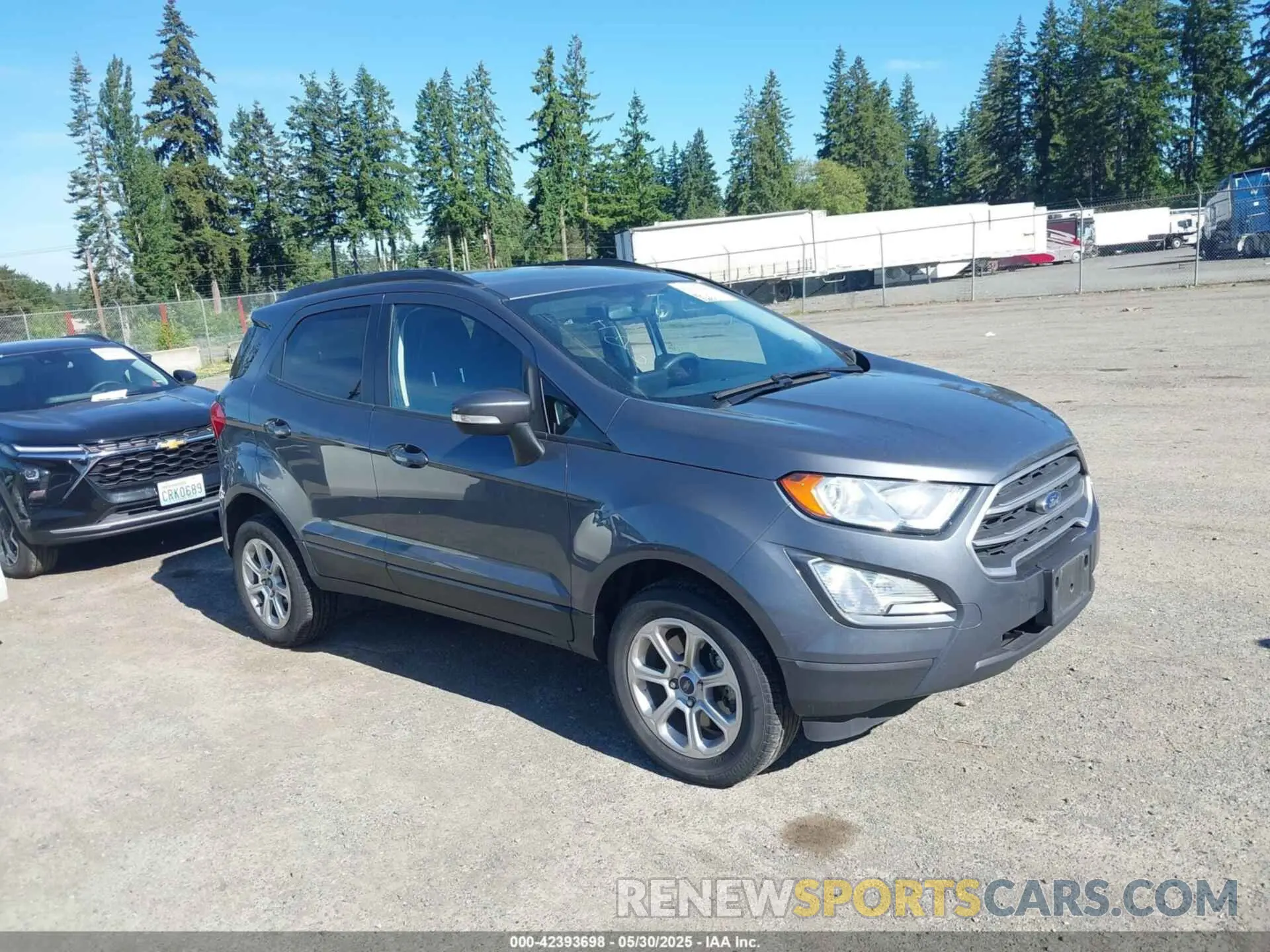 1 Photograph of a damaged car MAJ6S3GL8MC425353 FORD ECOSPORT 2021