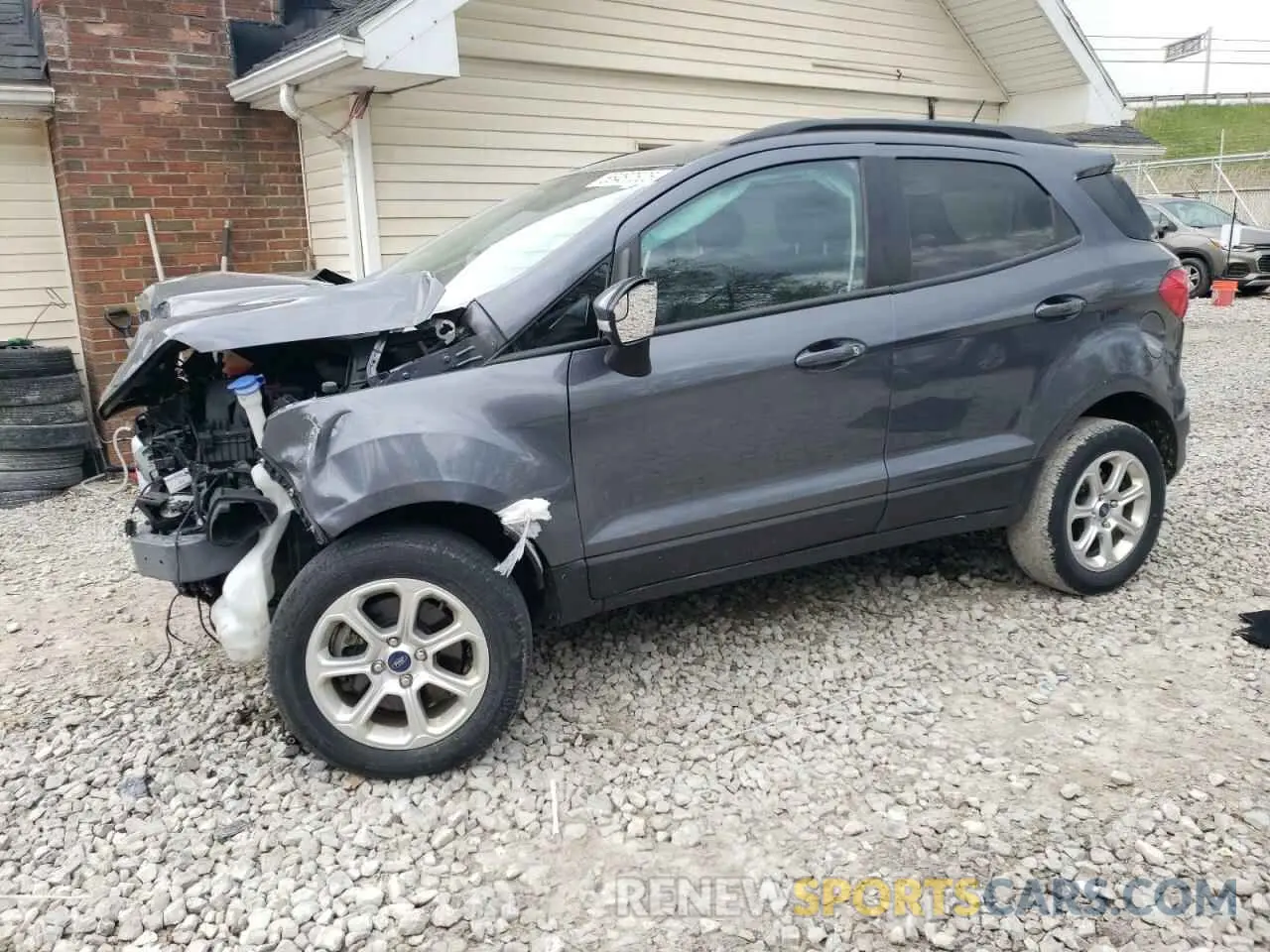 1 Photograph of a damaged car MAJ6S3GL8MC437051 FORD ECOSPORT 2021
