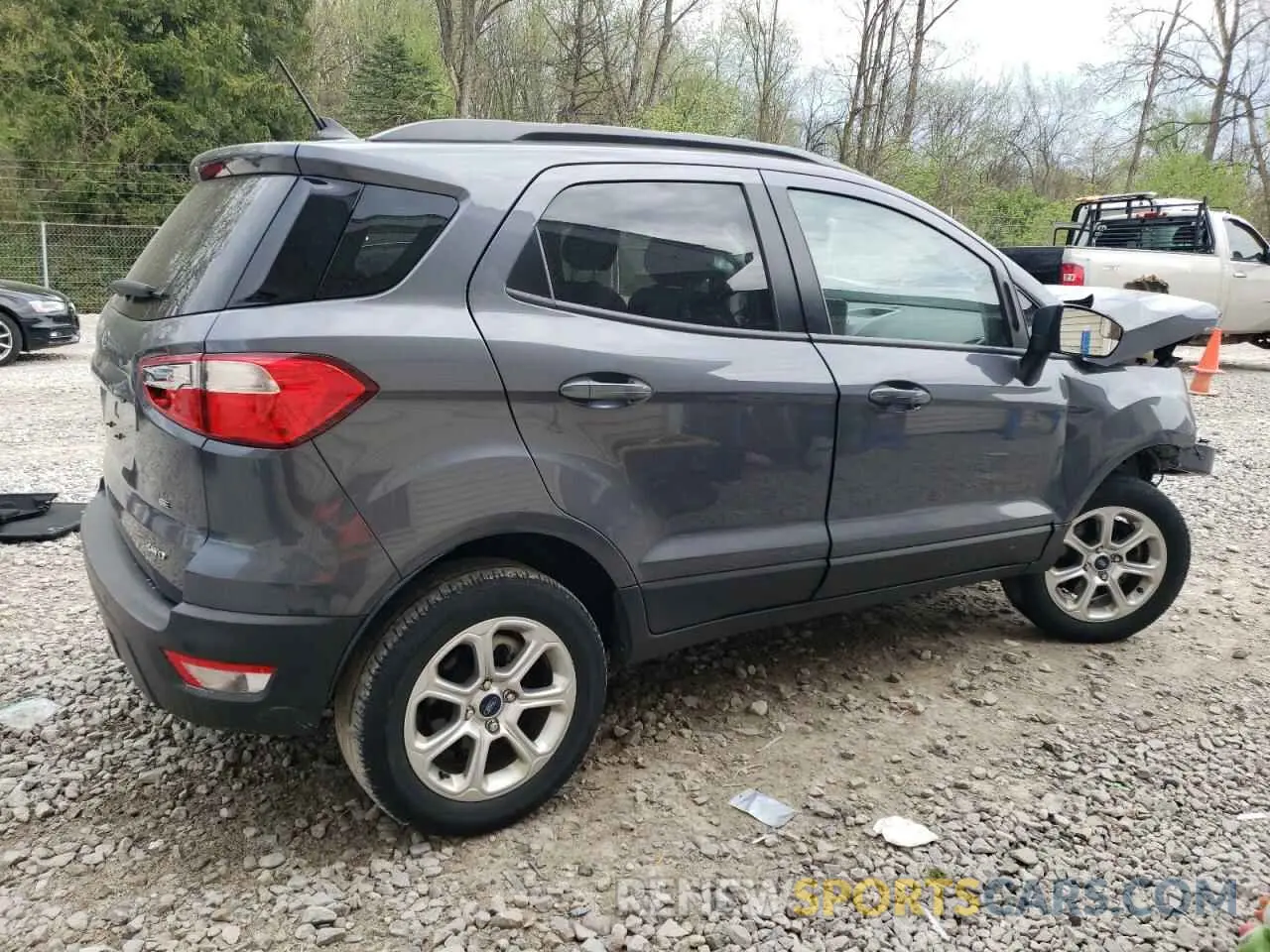 3 Photograph of a damaged car MAJ6S3GL8MC437051 FORD ECOSPORT 2021