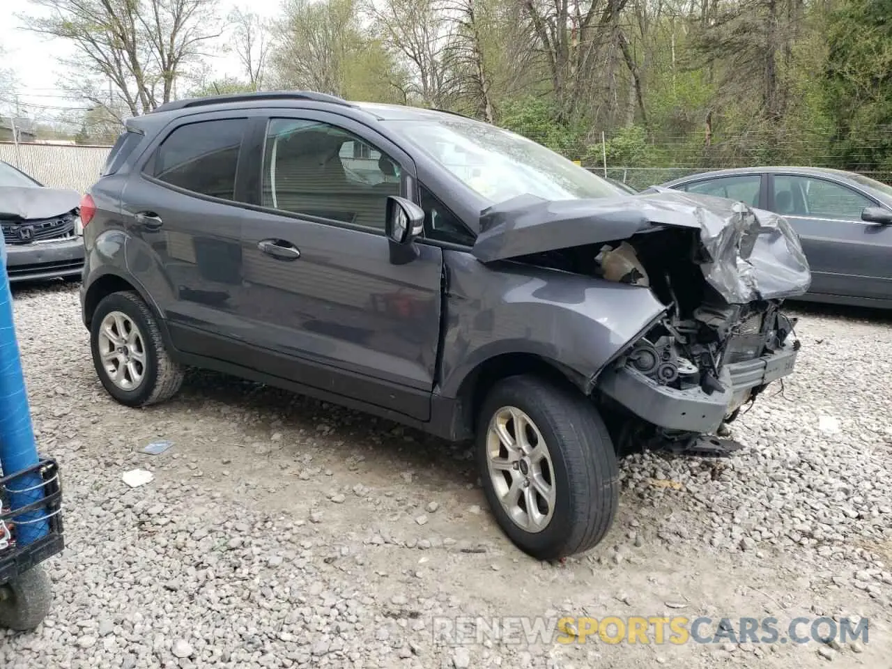 4 Photograph of a damaged car MAJ6S3GL8MC437051 FORD ECOSPORT 2021